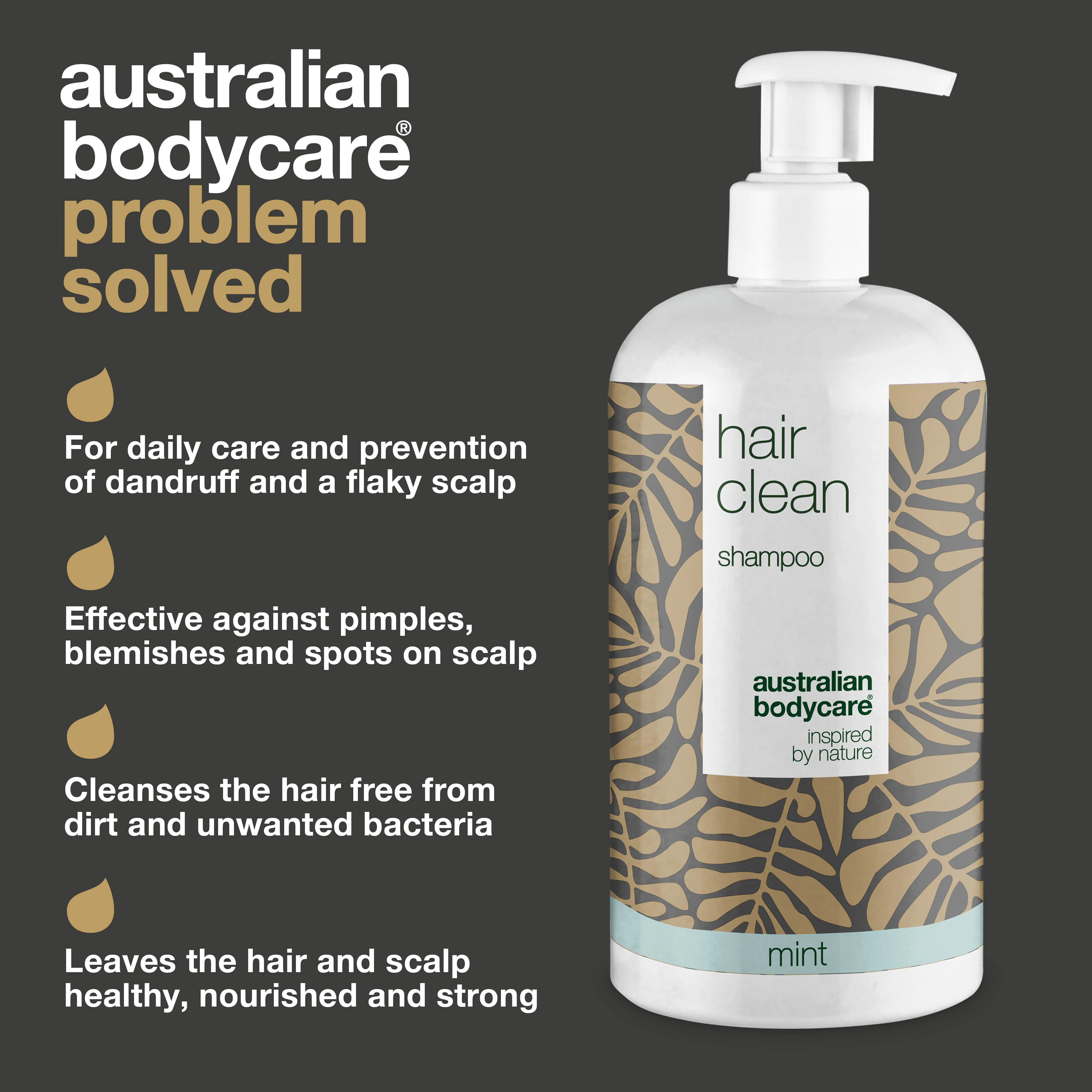 4 for 3 Tea Tree Shampoo 500ml Mint - Package deal — Package deal with 4 shampoos (500 ml): Tea Tree Oil Mint - Image 3