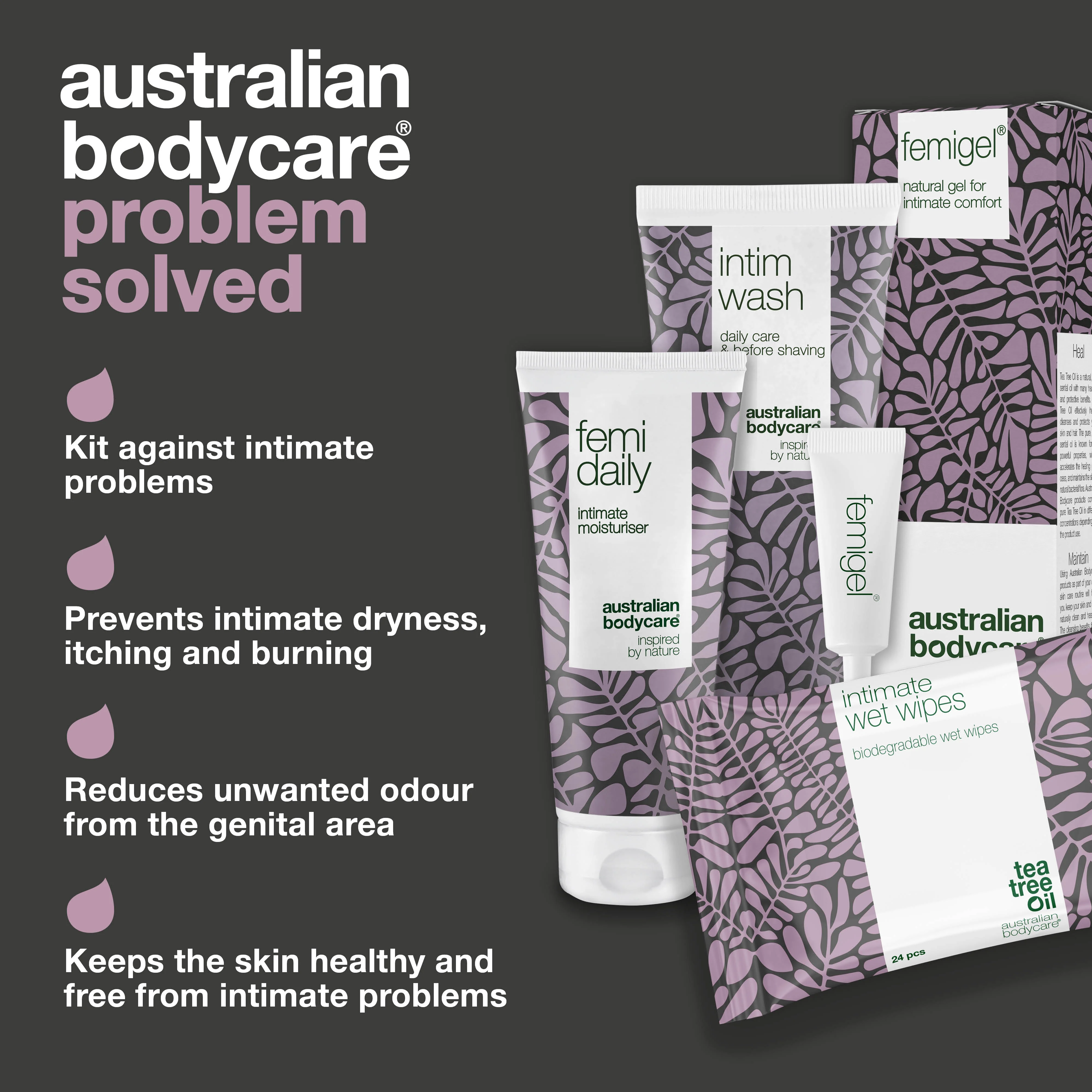 4 products for intimate care and hygiene — Reduces and prevents itch, redness, dryness and unwanted odour - Image 3