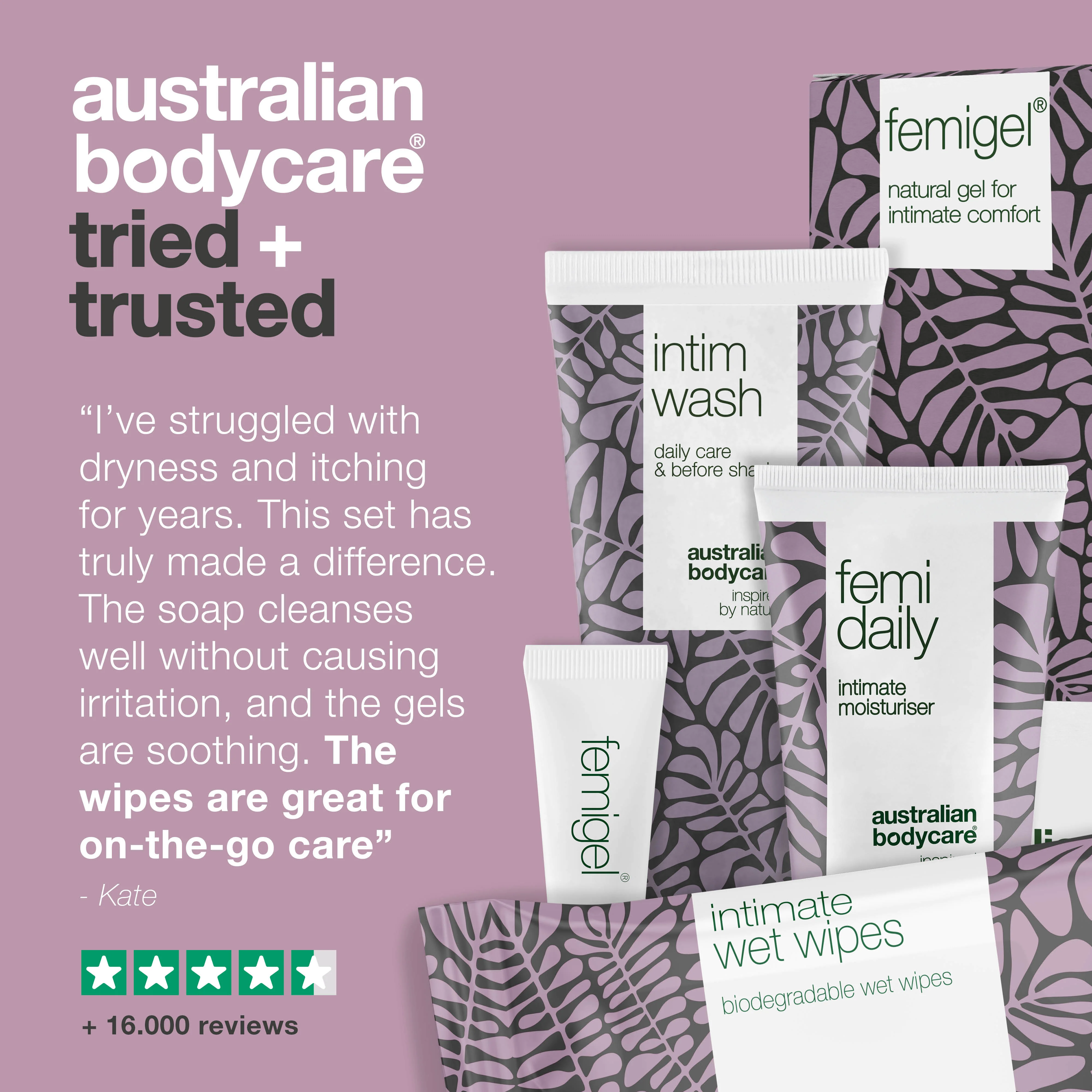 4 products for intimate care and hygiene — Reduces and prevents itch, redness, dryness and unwanted odour - Image 5