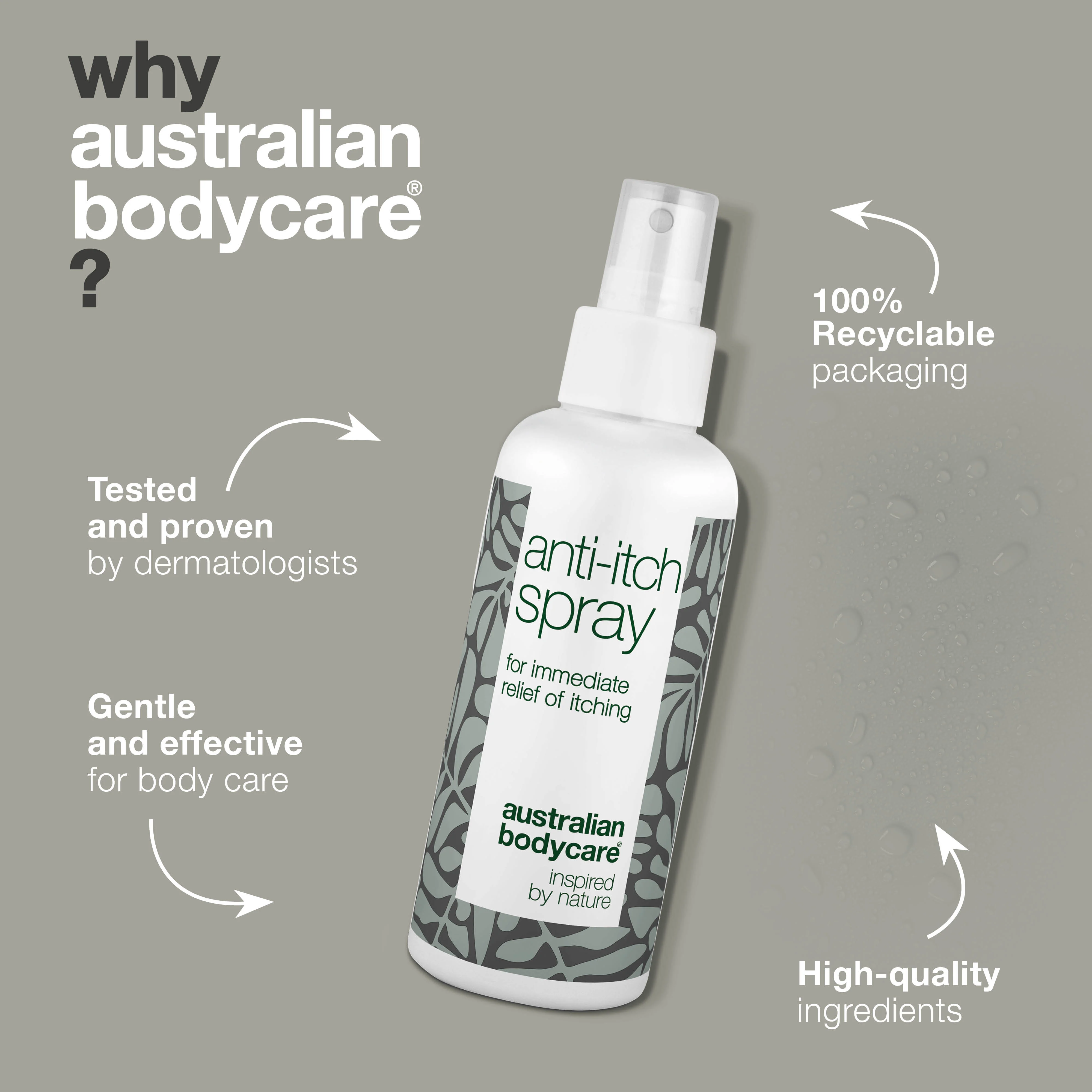 Spray for Itchy Skin - Soothing and Cooling Relief — Suffering from itchy, irritated skin? Our soothing spray provides quick relief with natural ingredients, calming and cooling your skin instantly. Dermatologically tested & 100% vegan. - Image 4