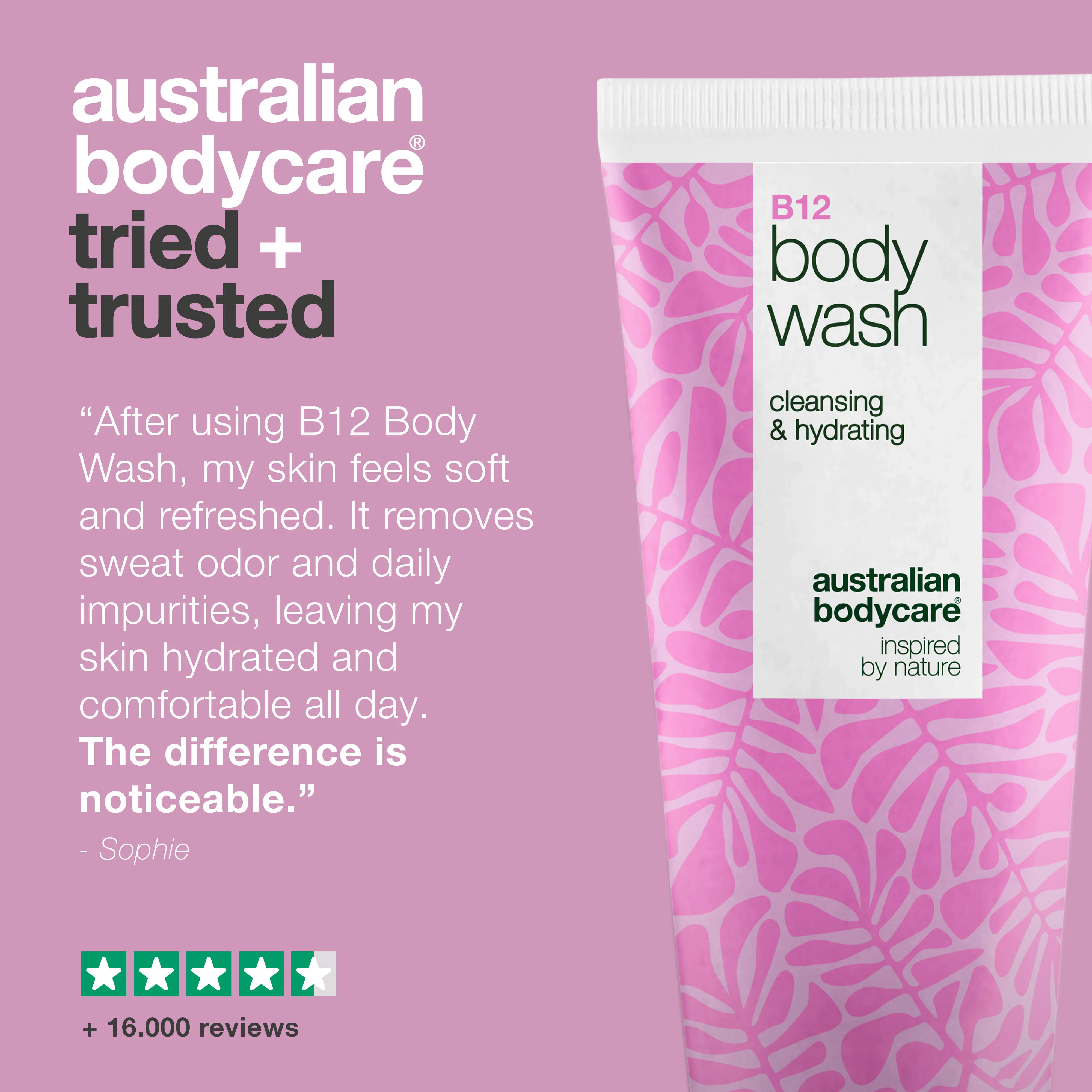 Body Wash with B12 – Daily Hydration and Nourishment — B12 Body Wash – daily care that cleanses, soothes, and deeply hydrates skin. - Image 5