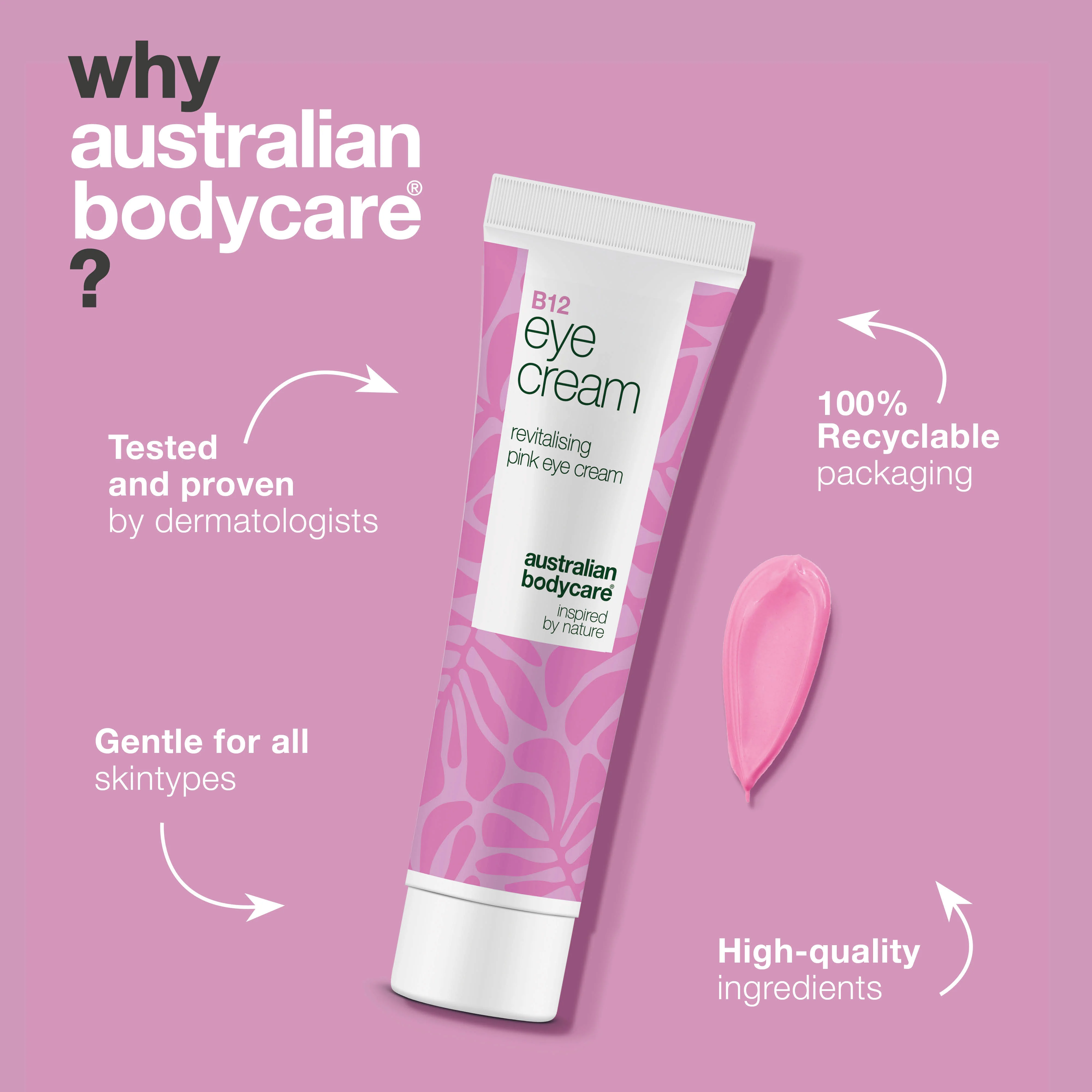 B12 Eye Cream for puffiness, dark circles, and fine lines — B12 eye cream that effectively reduces puffiness, dark circles, and fine lines. Hydrating and firming formula. - Image 4