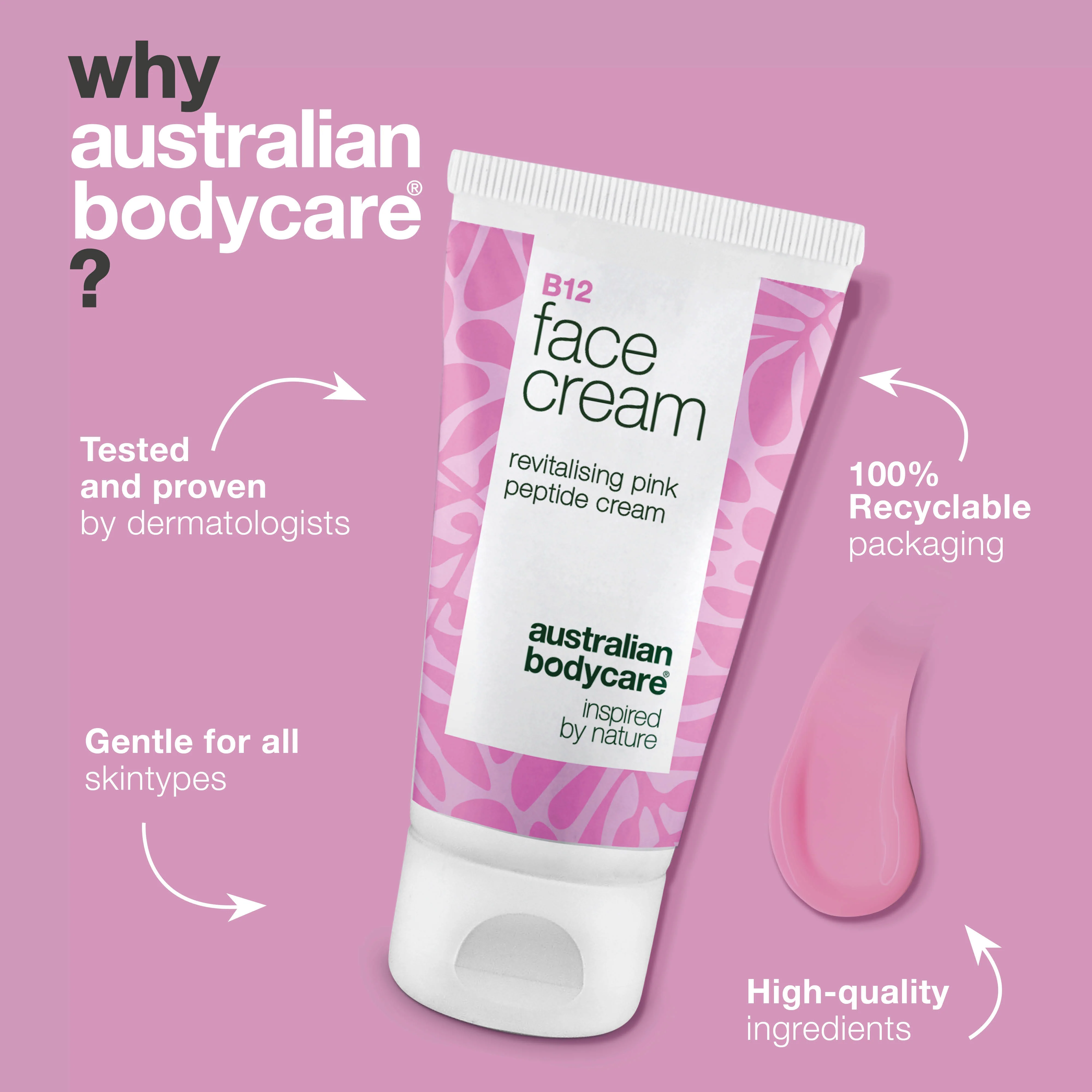 B12 Face Cream – Renewed Hydration and Natural Glow — Anti-aging B12 vitamin cream reduces wrinkles, restores moisture, and gives your skin a natural glow. - Image 4