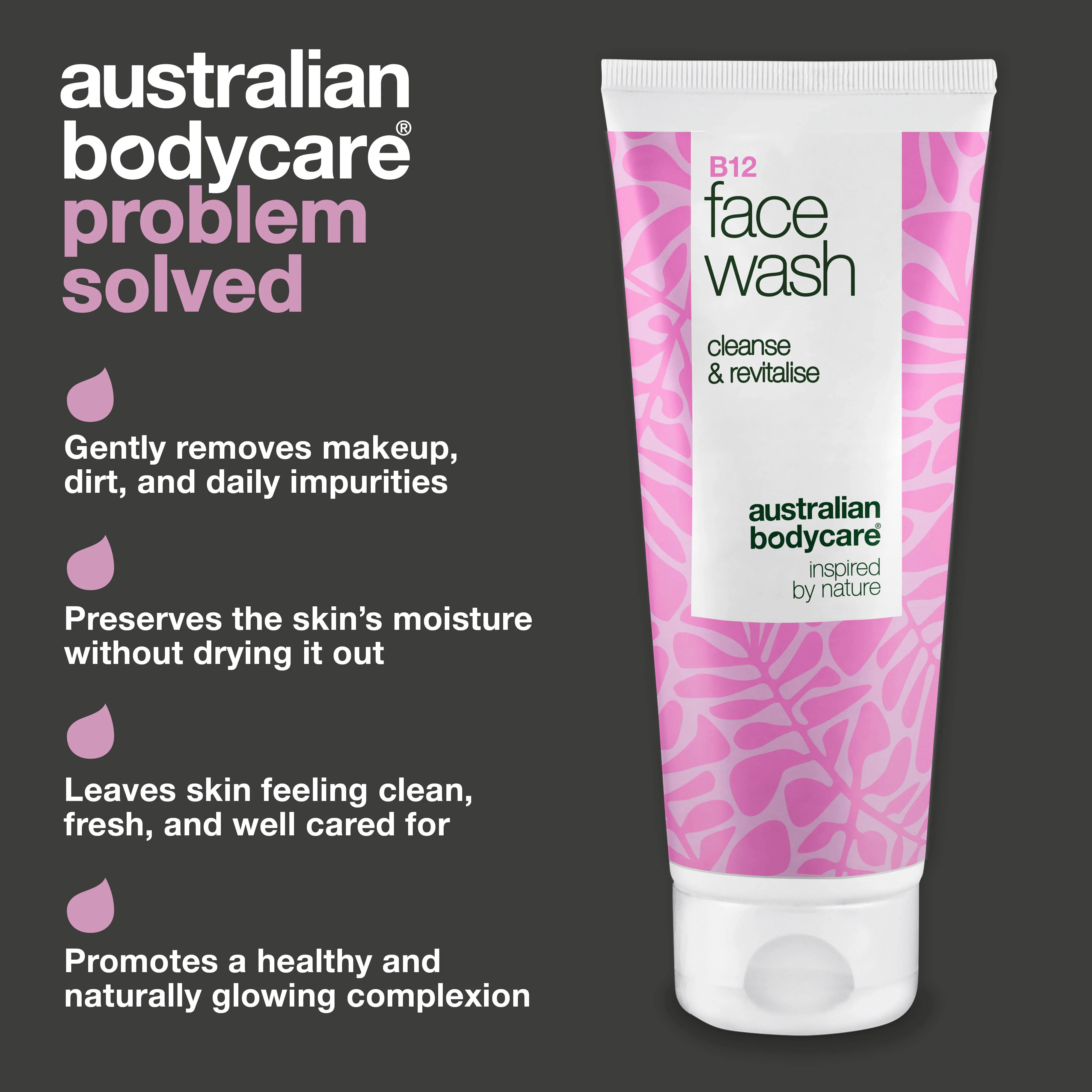 B12 Face Wash – Daily Cleanser for Dirt and Impurities — Effective B12 face wash that removes makeup and impurities. Achieve a clean, naturally glowing, well-cared skin. - Image 3