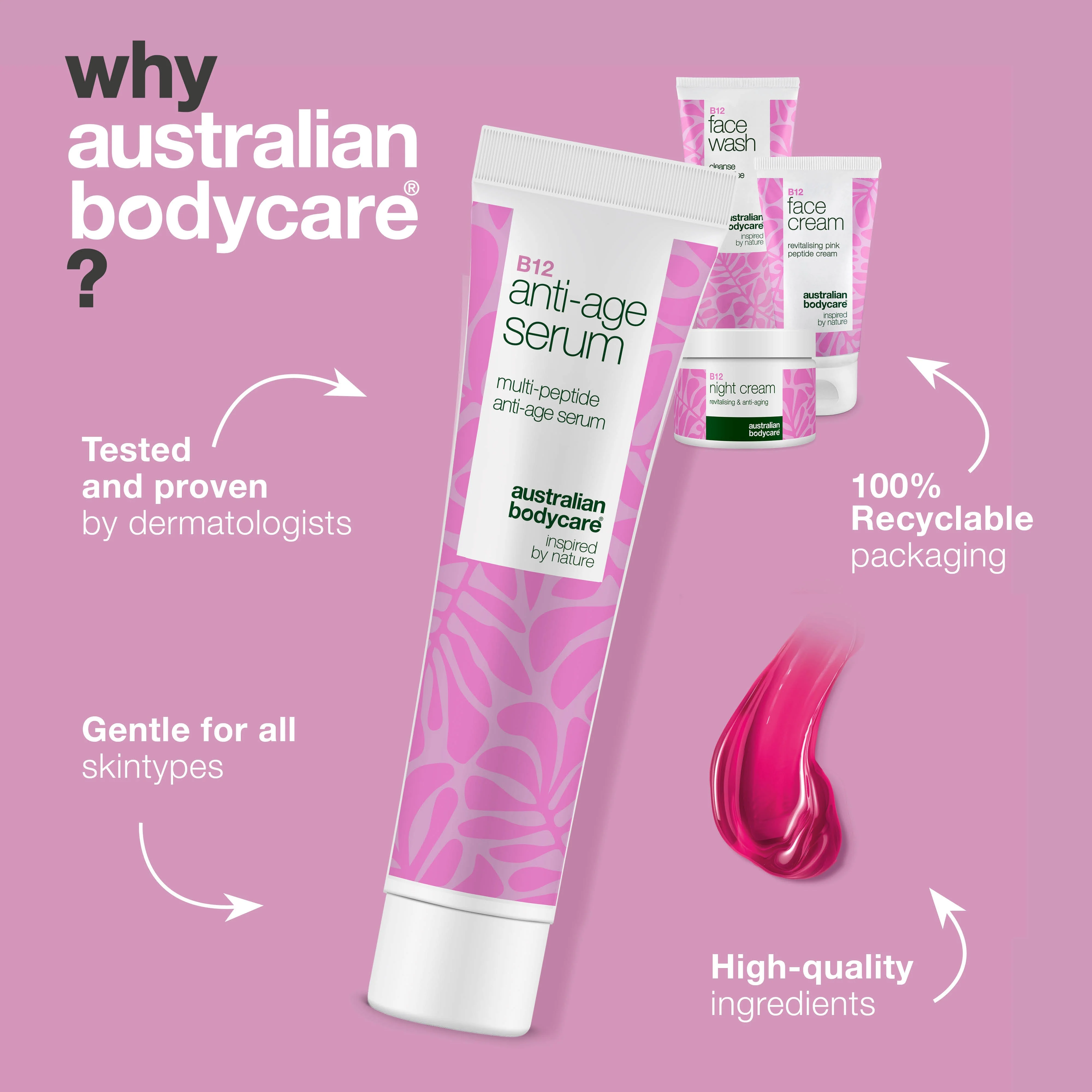 Anti-Aging B12 Set for Mature Skin – Hydrating & Firming — B12 skincare set for aging skin. Hydrates, firms, and smooths skin texture. - Image 4