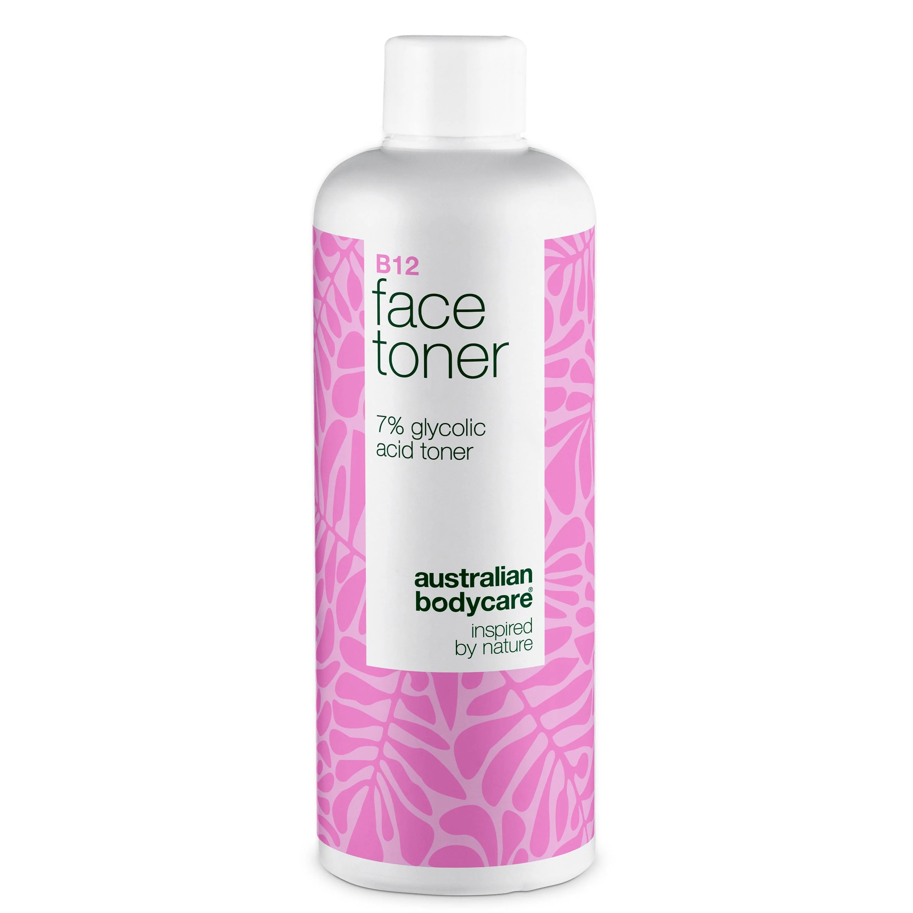 Face Toner with B12 and 7% Glycolic Acid for Smooth Skin — Exfoliating toner with B12 and 7% Glycolic Acid removes dead skin cells, boosts glow, and promotes an even complexion