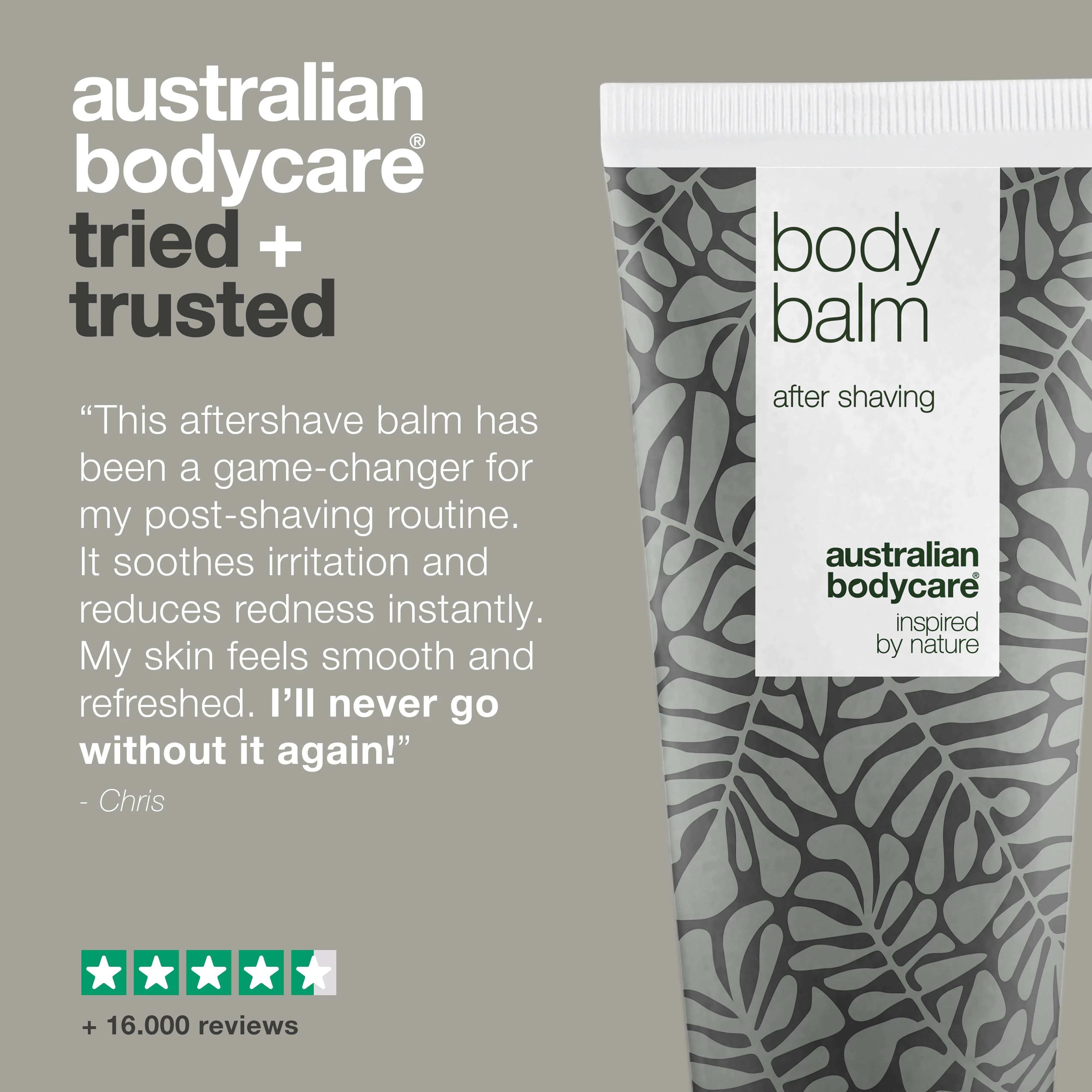 Aftershave body balm for razor bumps after shaving — Nurturing aftershave lotion against ingrown hair and red spots - Image 5