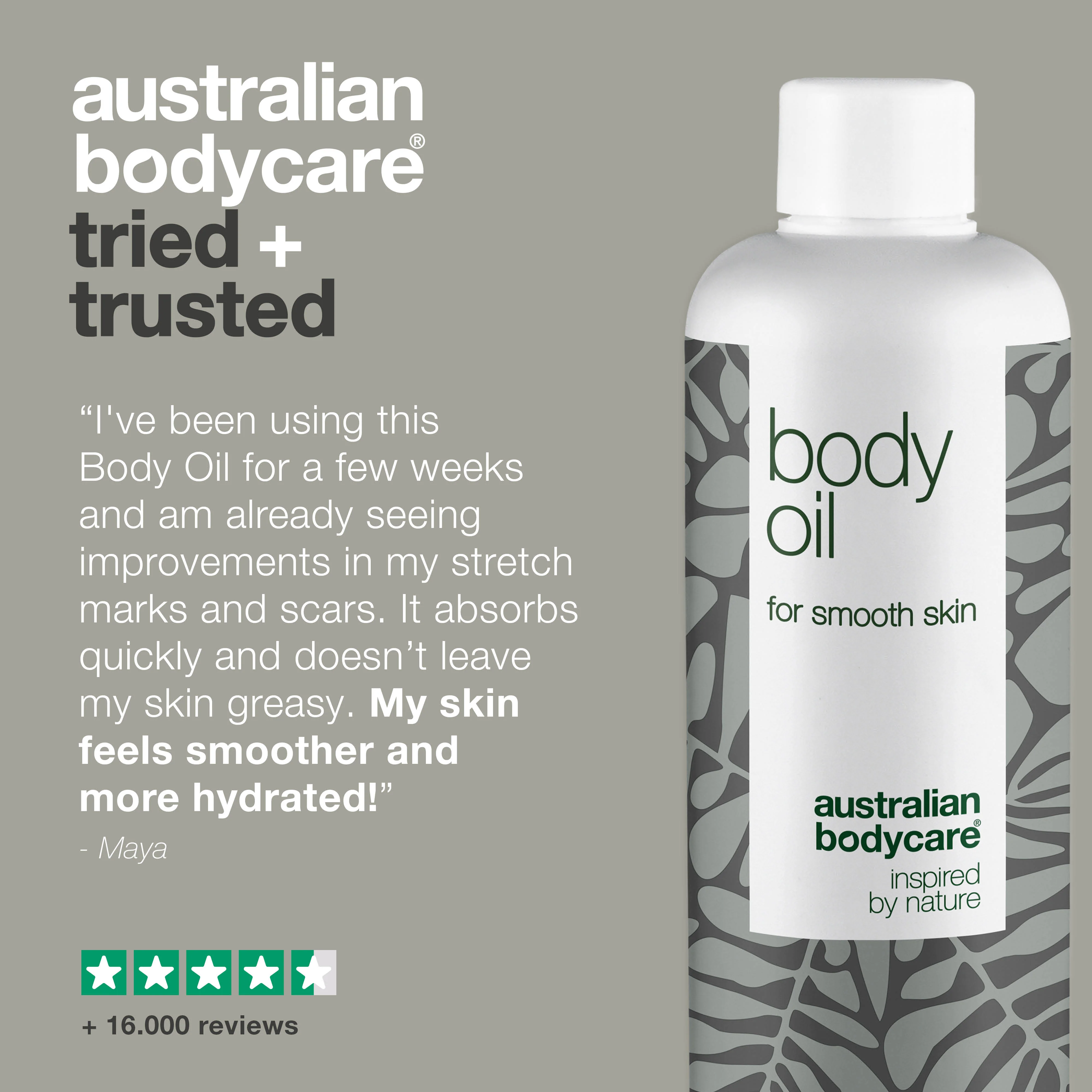 Body Oil – Reduces stretch marks, scars, and dark spots — Body Oil reduces stretch marks, scars, and dark spots. With almond oil, squalane, and vitamin E, it hydrates and smooths the skin. - Image 5