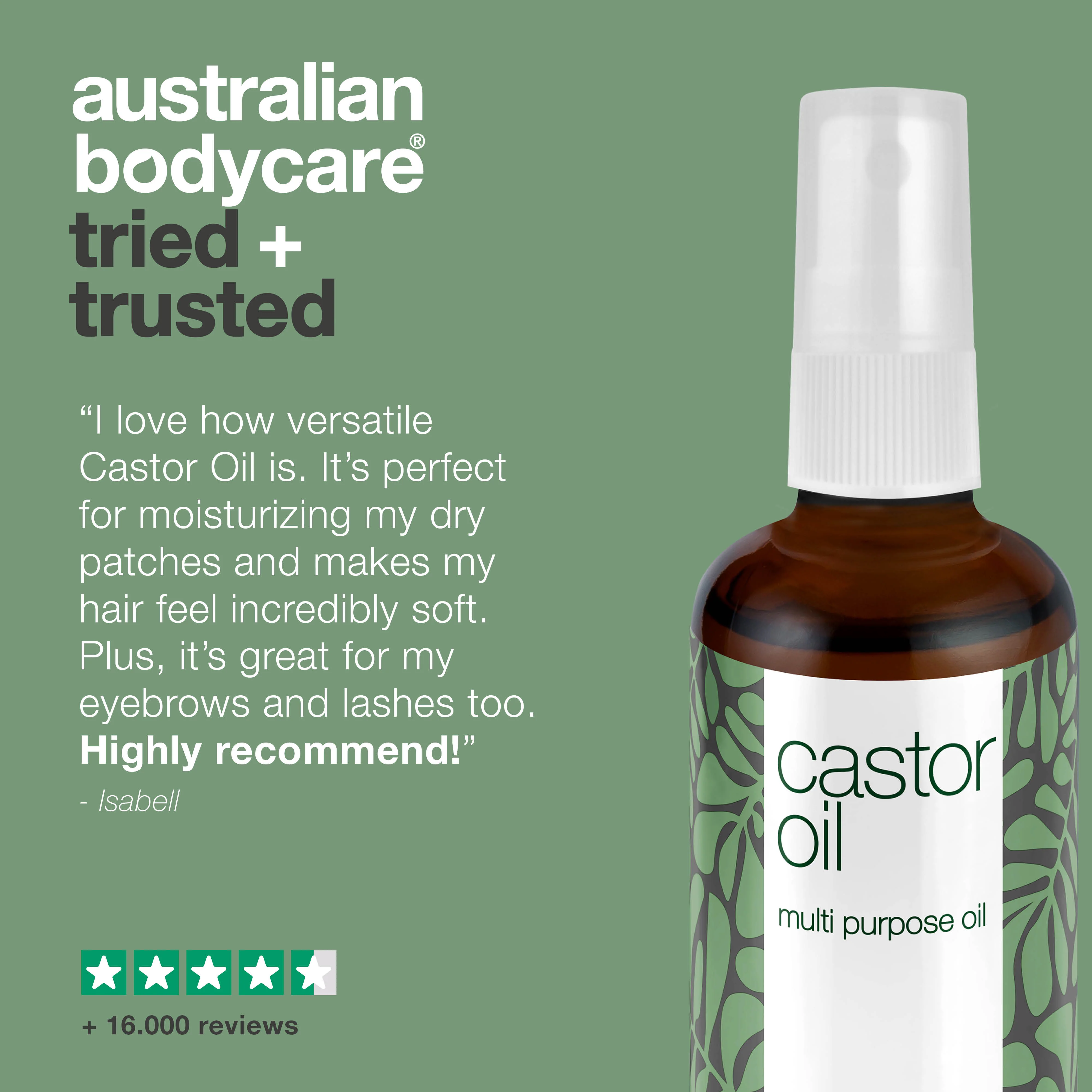 Castor Oil – Nourishing Ricinus Oil for Skin & Hair — Moisturizing castor oil for skin, hair, brows & lashes. Soothes dryness, nourishes the scalp & strengthens lashes. 100% natural. - Image 5