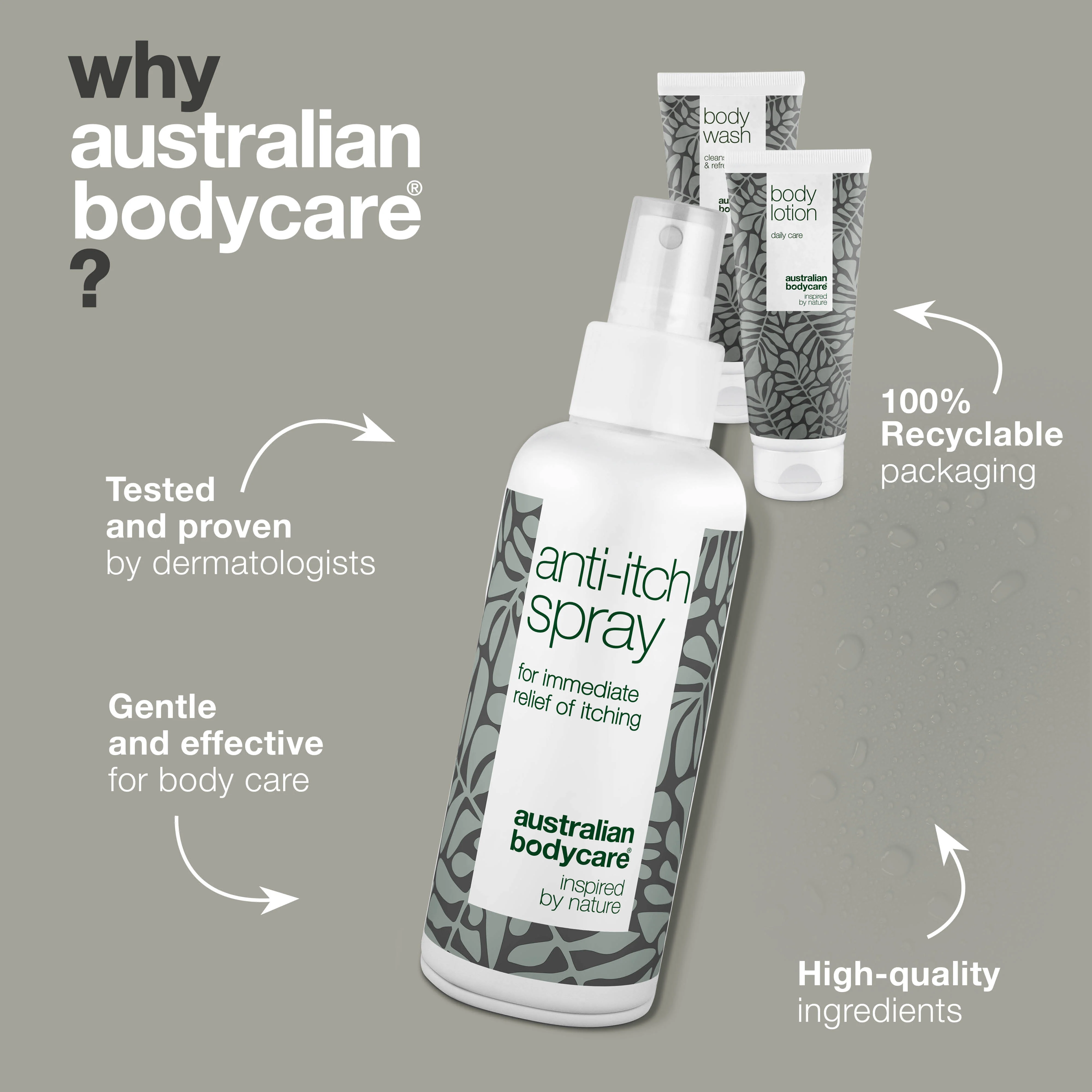 Set for itchy skin itching caused by chickenpox — 3 products for the care of rashes and itching caused by chicken pox - Image 4