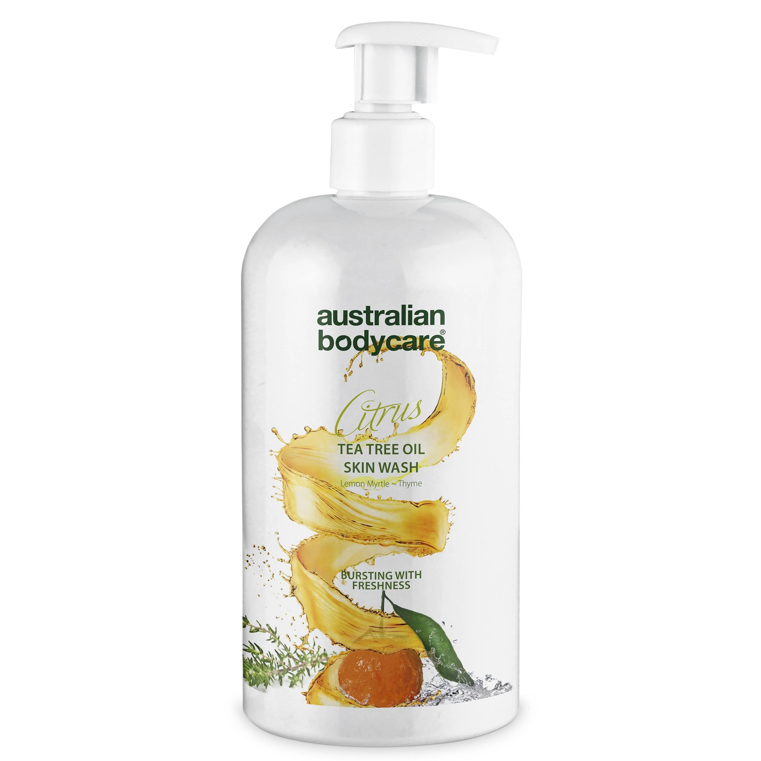 Professional Citrus Skin Wash — Professional body wash with Tea Tree Oil and citrus for daily use