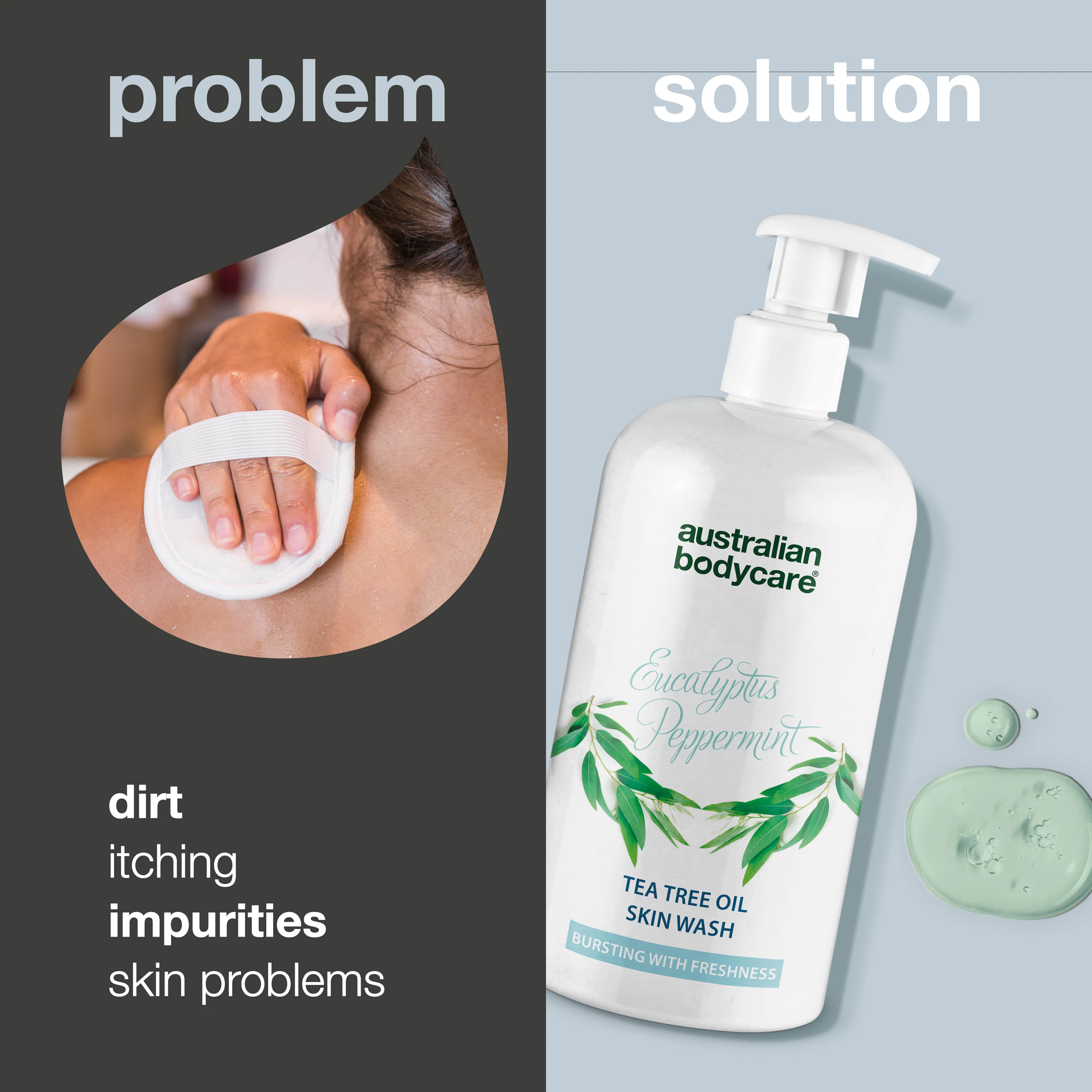 Professional Eucalyptus Skin Wash — Shower gel for professional use, with natural Tea Tree Oil and Australian eucalyptus - Image 2