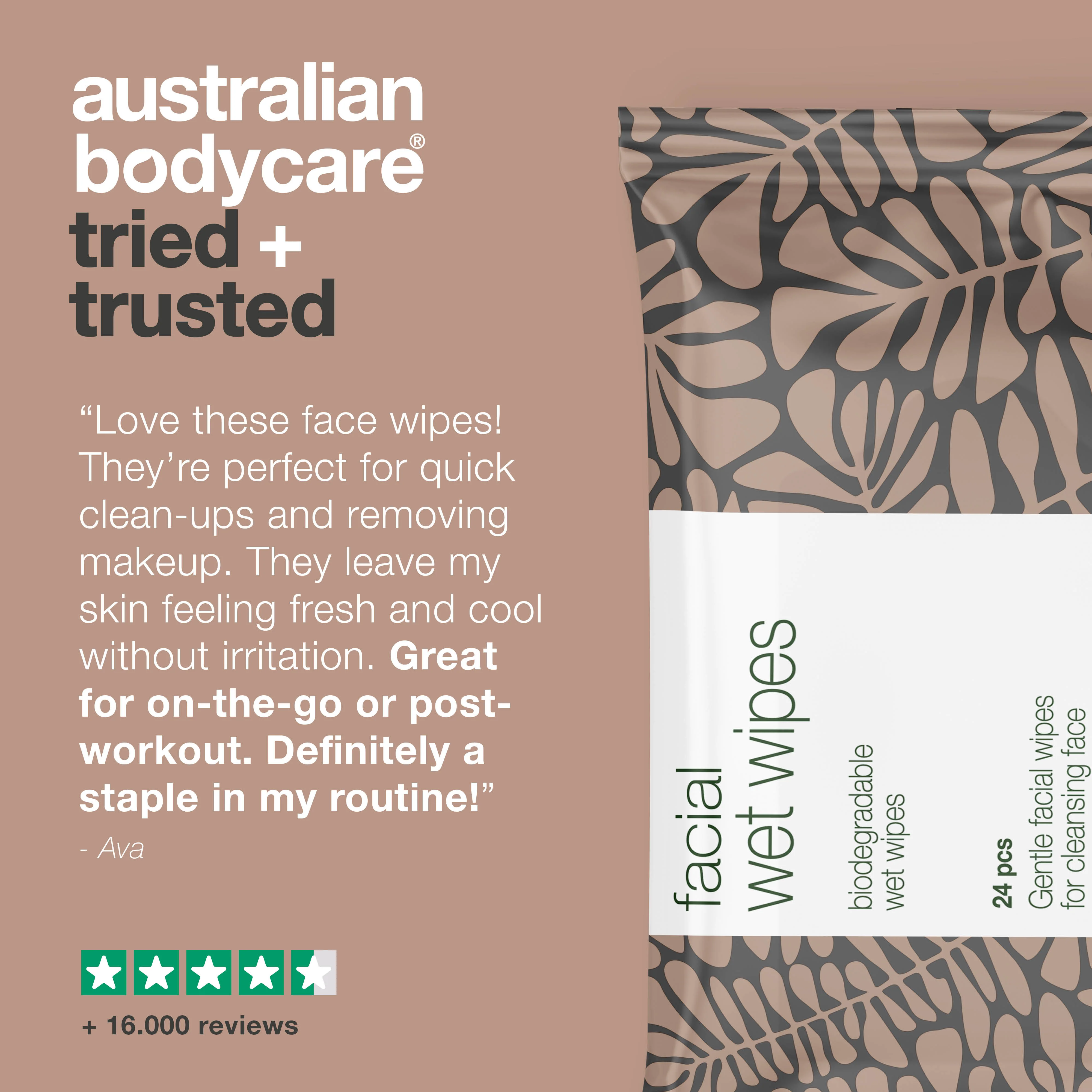 Face wipes 24 pcs. — Facial wipes for sensitive and oily skin or make up remover - Image 5