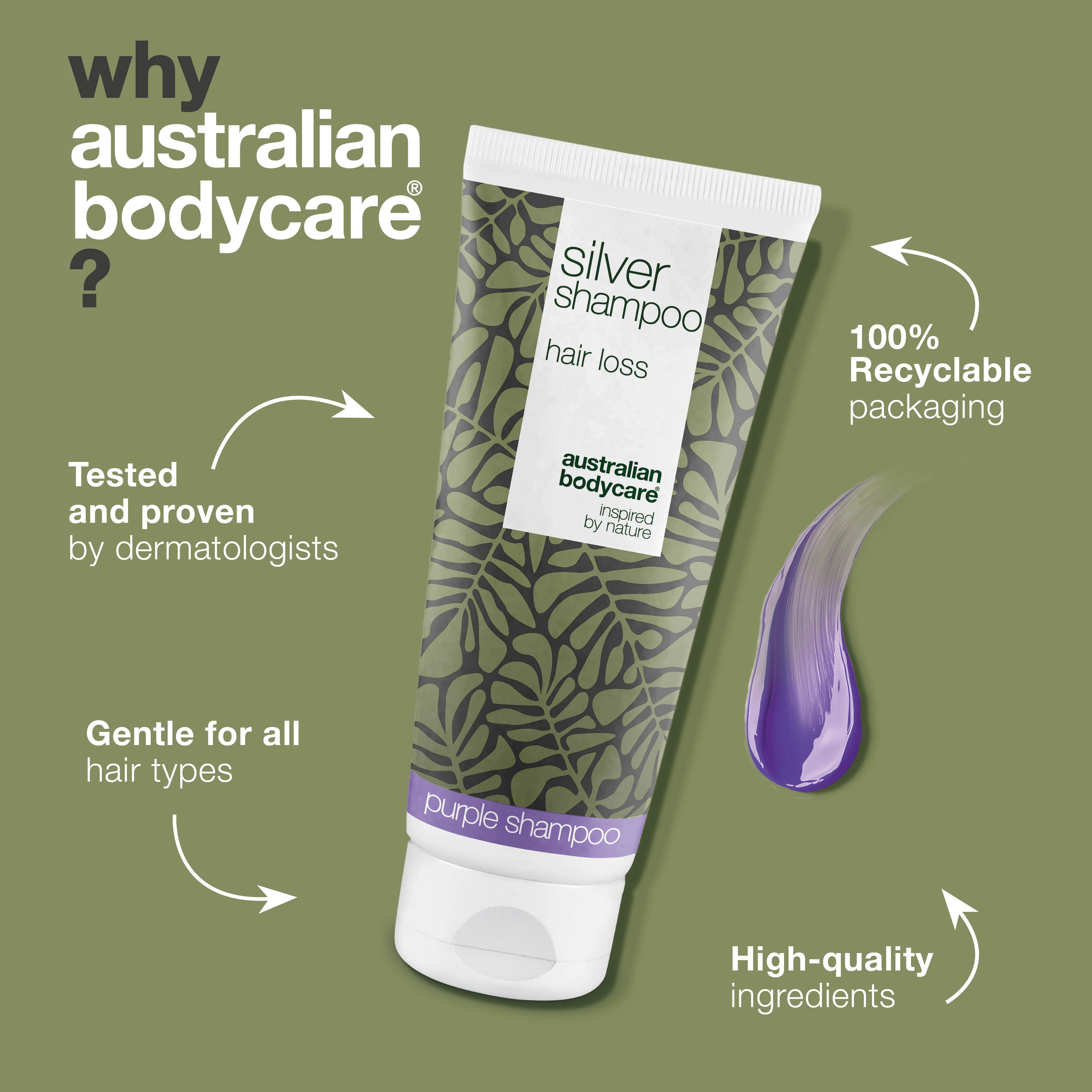 Silver Shampoo – Supports Healthy Hair Growth and Removes Brassiness — Neutralize yellow tones with Silver Shampoo. Strengthens and nourishes hair for a vibrant blonde or grey look. - Image 4