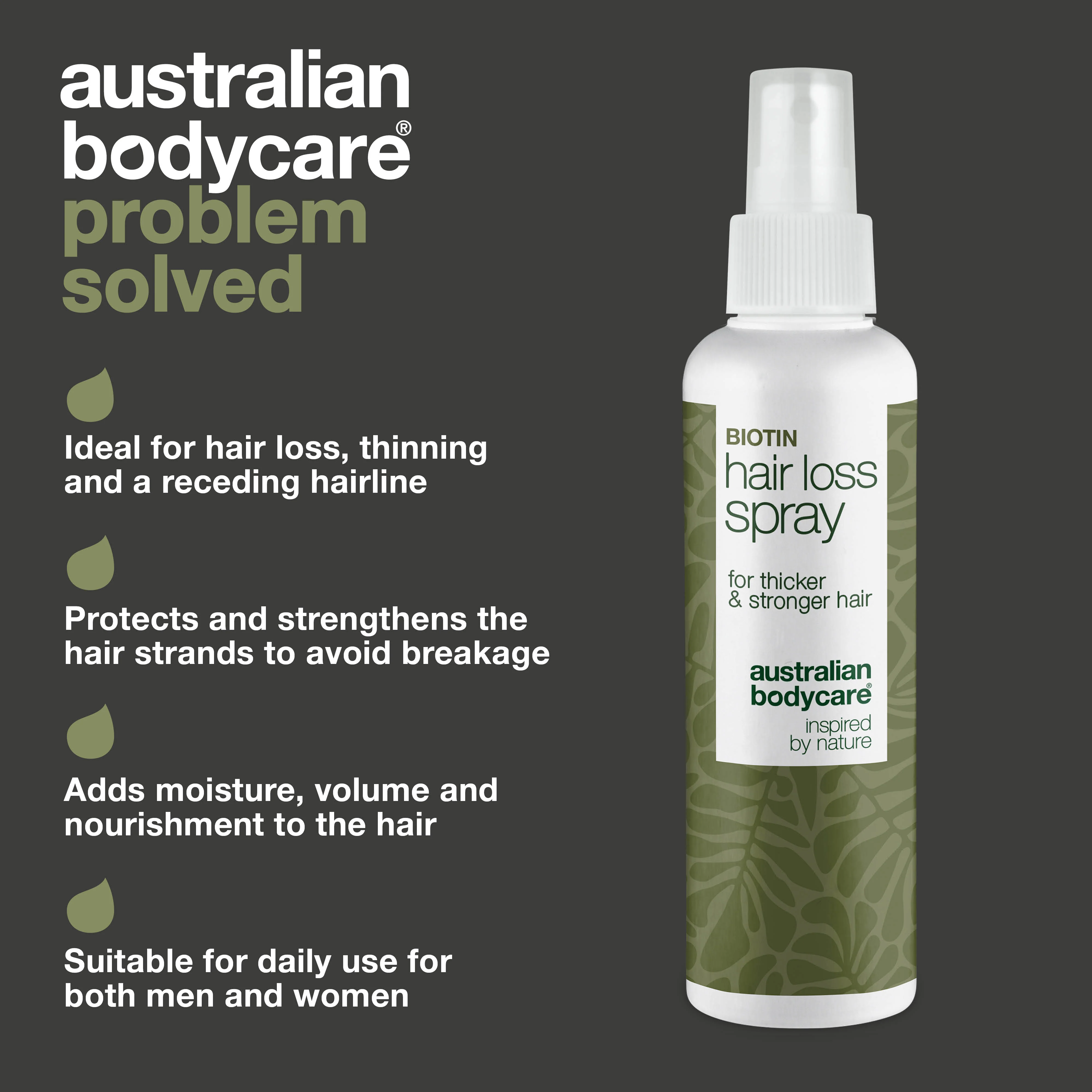 Hair Spray for Hair Thinning – Strengthens and Protects — Hair Spray for Fine Hair reduces breakage, strengthens, and adds fullness. With caffeine, Capilia Longa, amaranth extract, panthenol, and arginine. - Image 3
