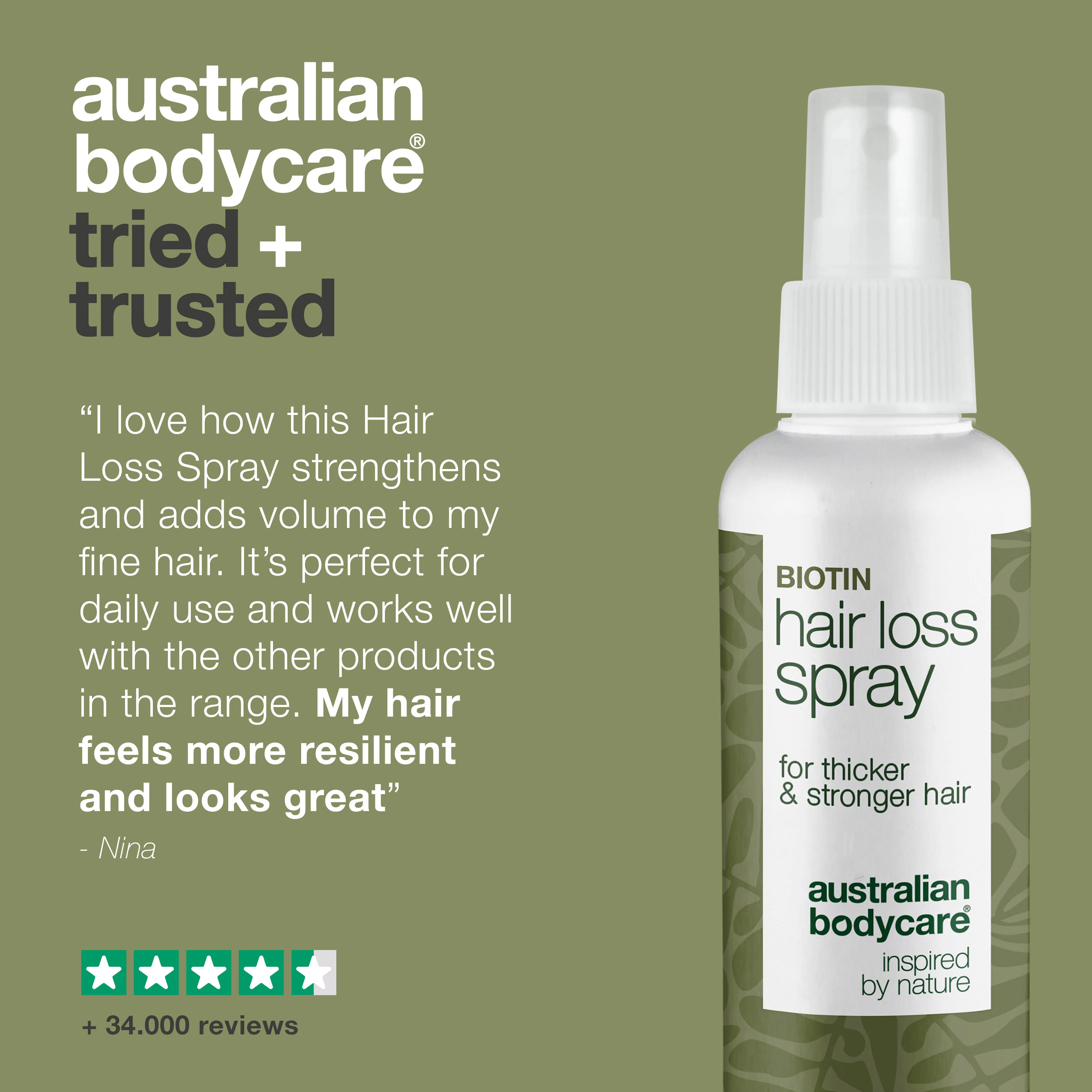 Hair Spray for Hair Thinning – Strengthens and Protects — Hair Spray for Fine Hair reduces breakage, strengthens, and adds fullness. With caffeine, Capilia Longa, amaranth extract, panthenol, and arginine. - Image 5