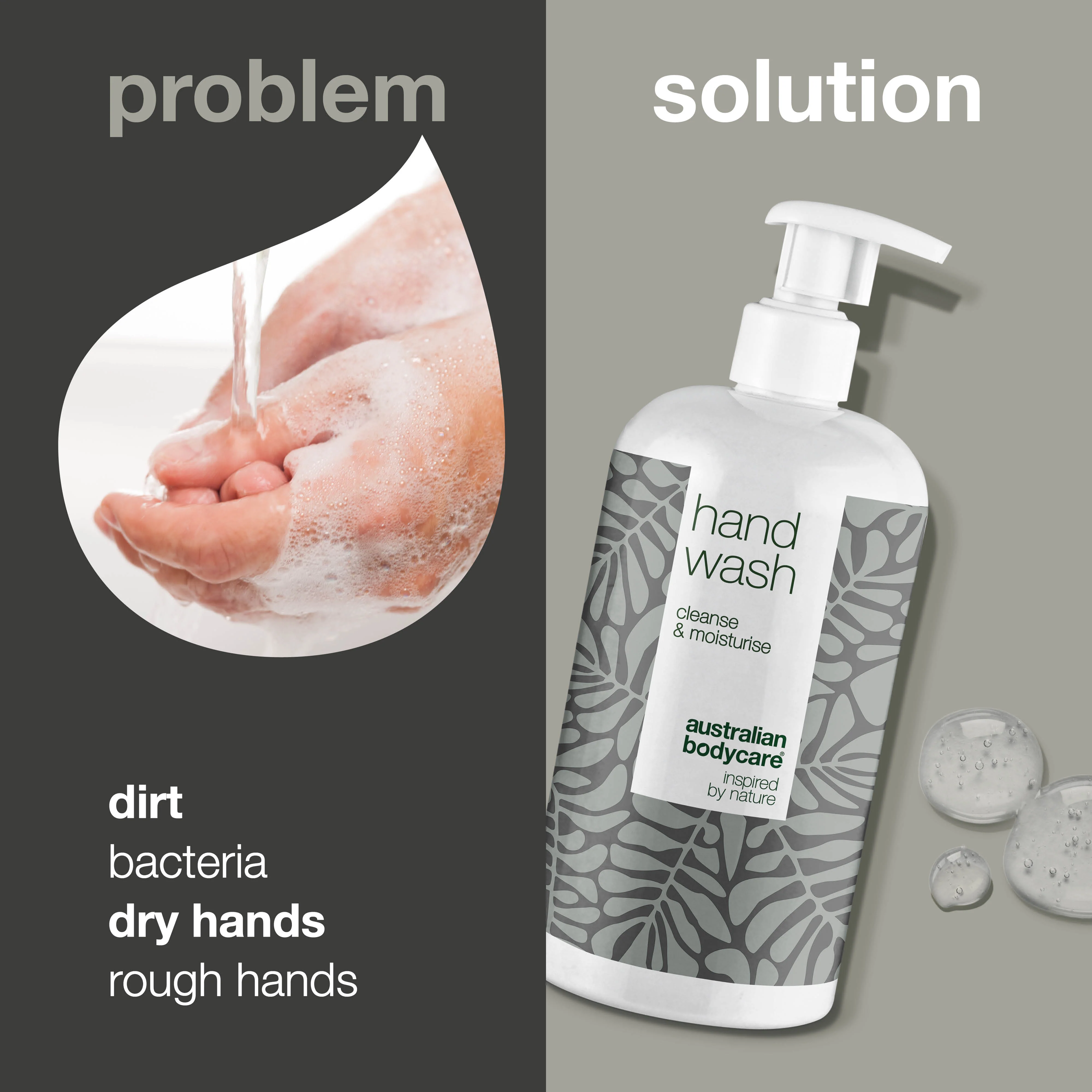 Liquid hand soap for dry hands with Tea Tree Oil — Liquid hand wash for effective cleansing of bacteria and dirt - Image 2