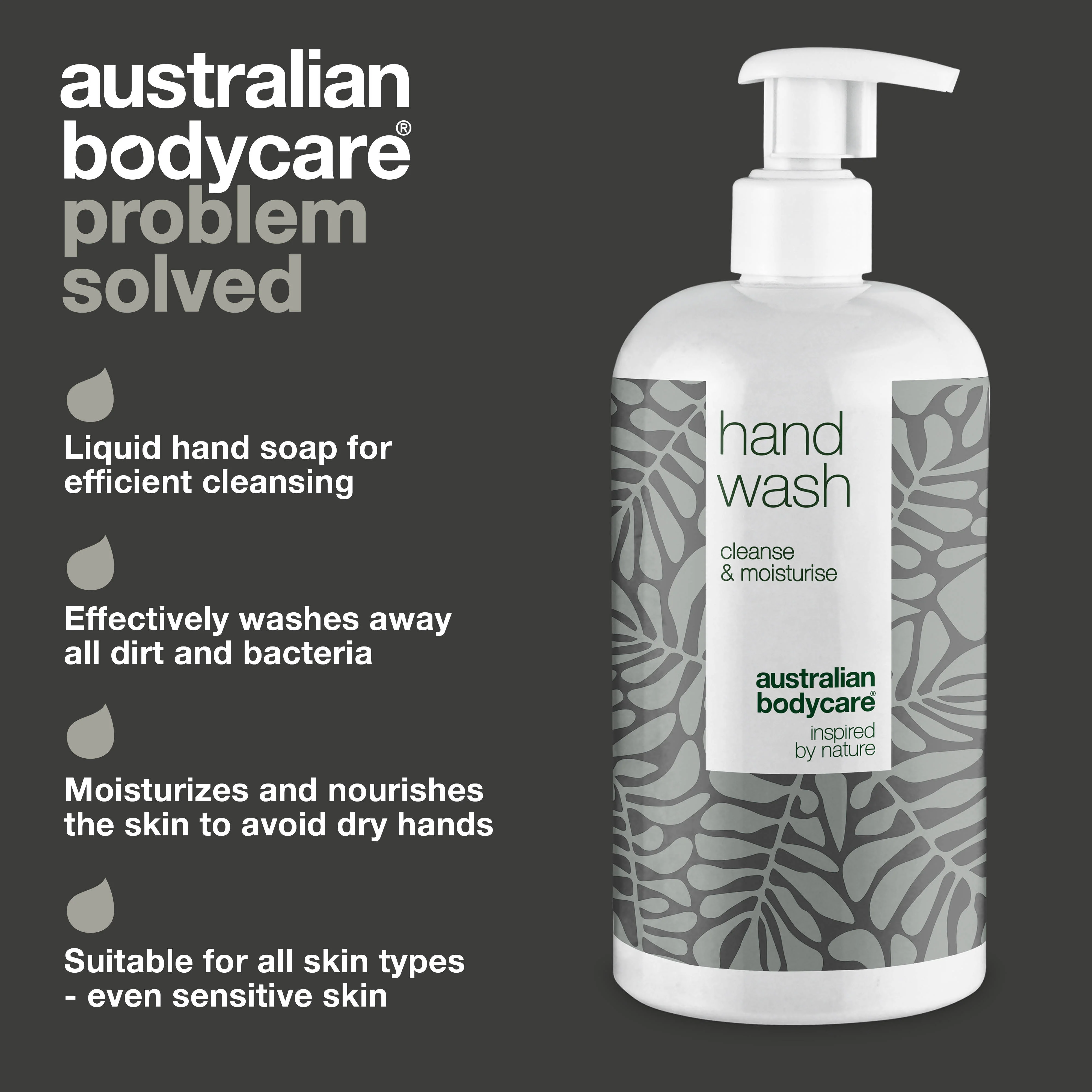 Liquid hand soap for dry hands with Tea Tree Oil — Liquid hand wash for effective cleansing of bacteria and dirt - Image 3