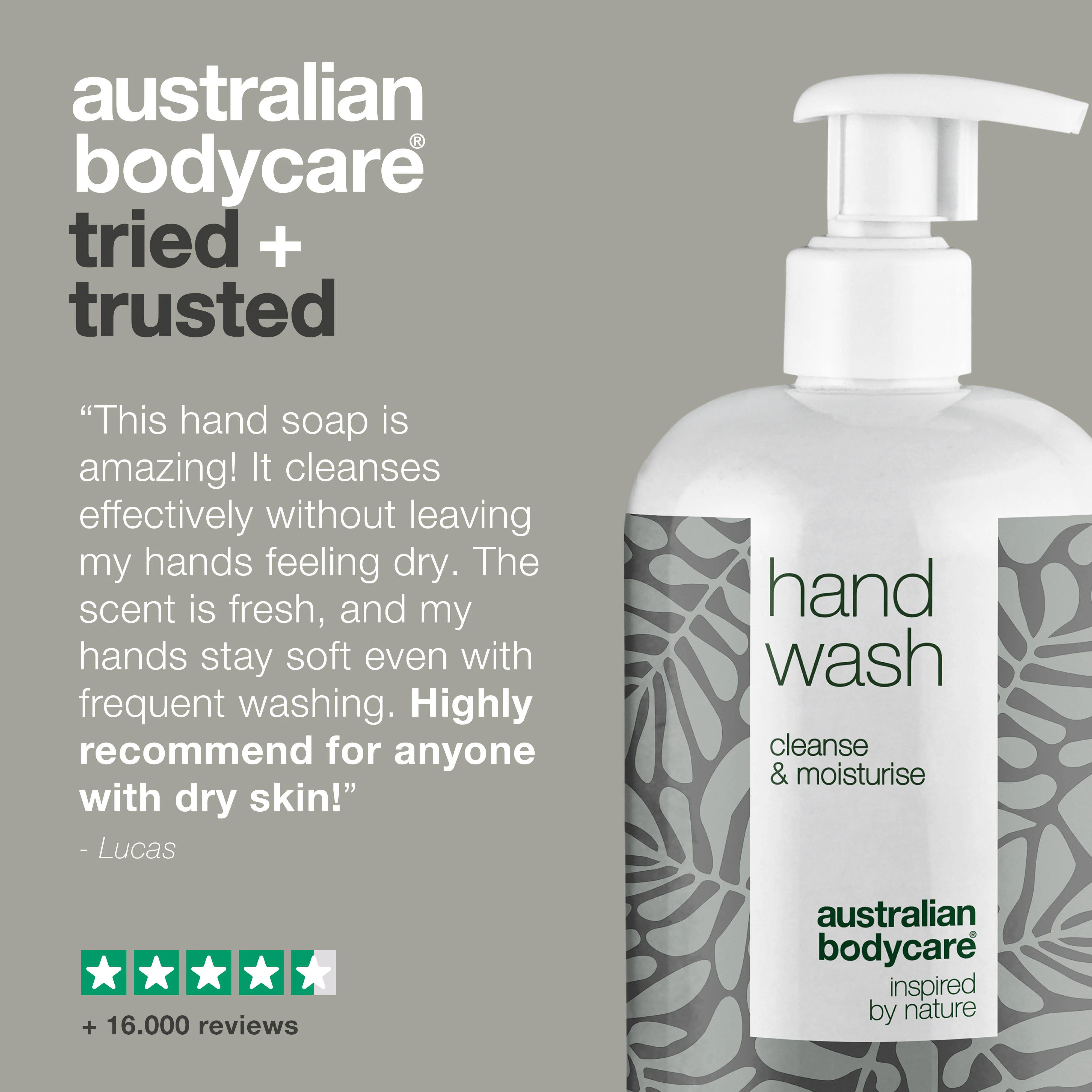 Liquid hand soap for dry hands with Tea Tree Oil — Liquid hand wash for effective cleansing of bacteria and dirt - Image 5