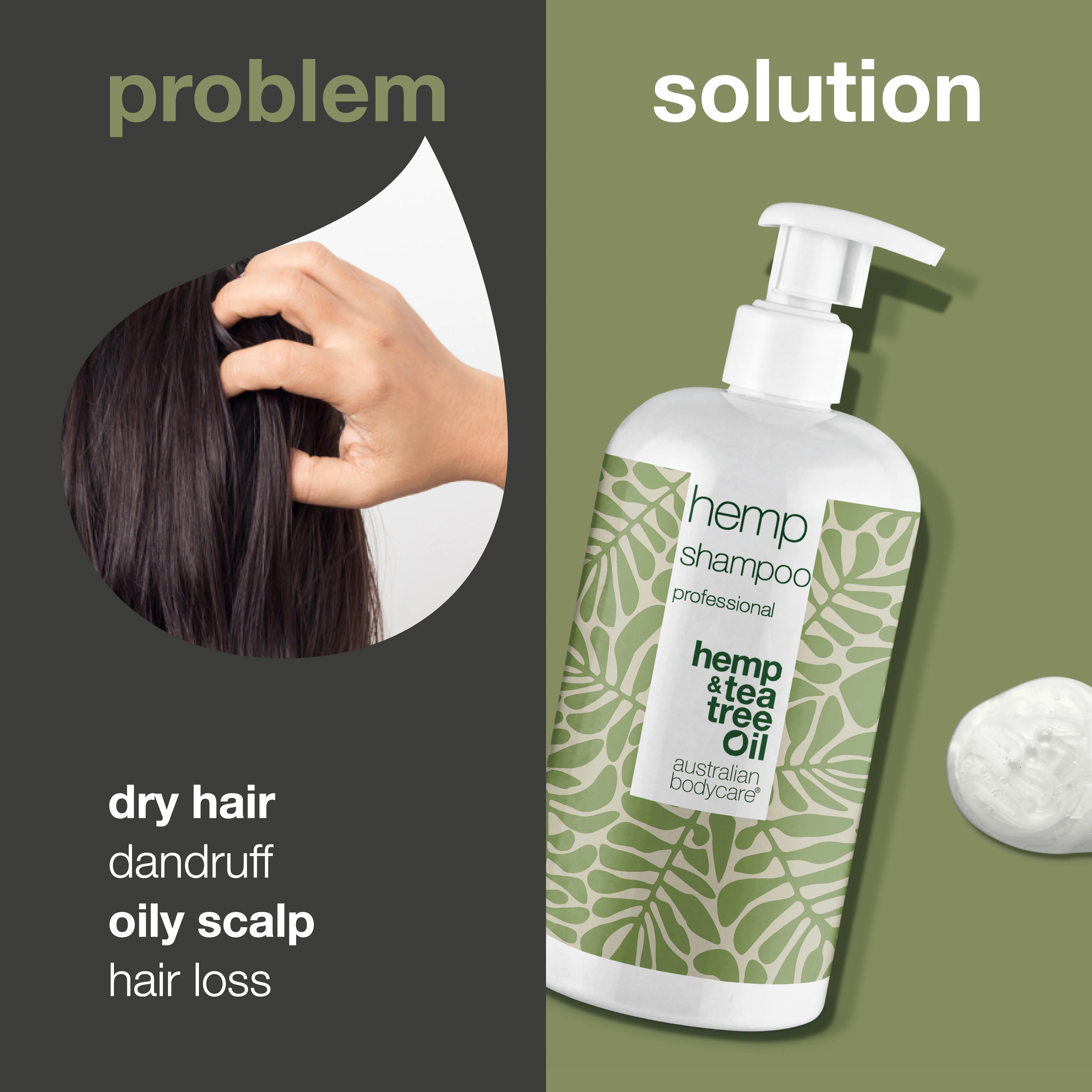 Hemp Shampoo for Dry Hair and a Balanced Scalp — Hemp Shampoo delivers deep moisture and nourishment while helping to maintain a balanced, healthy scalp. - Image 2