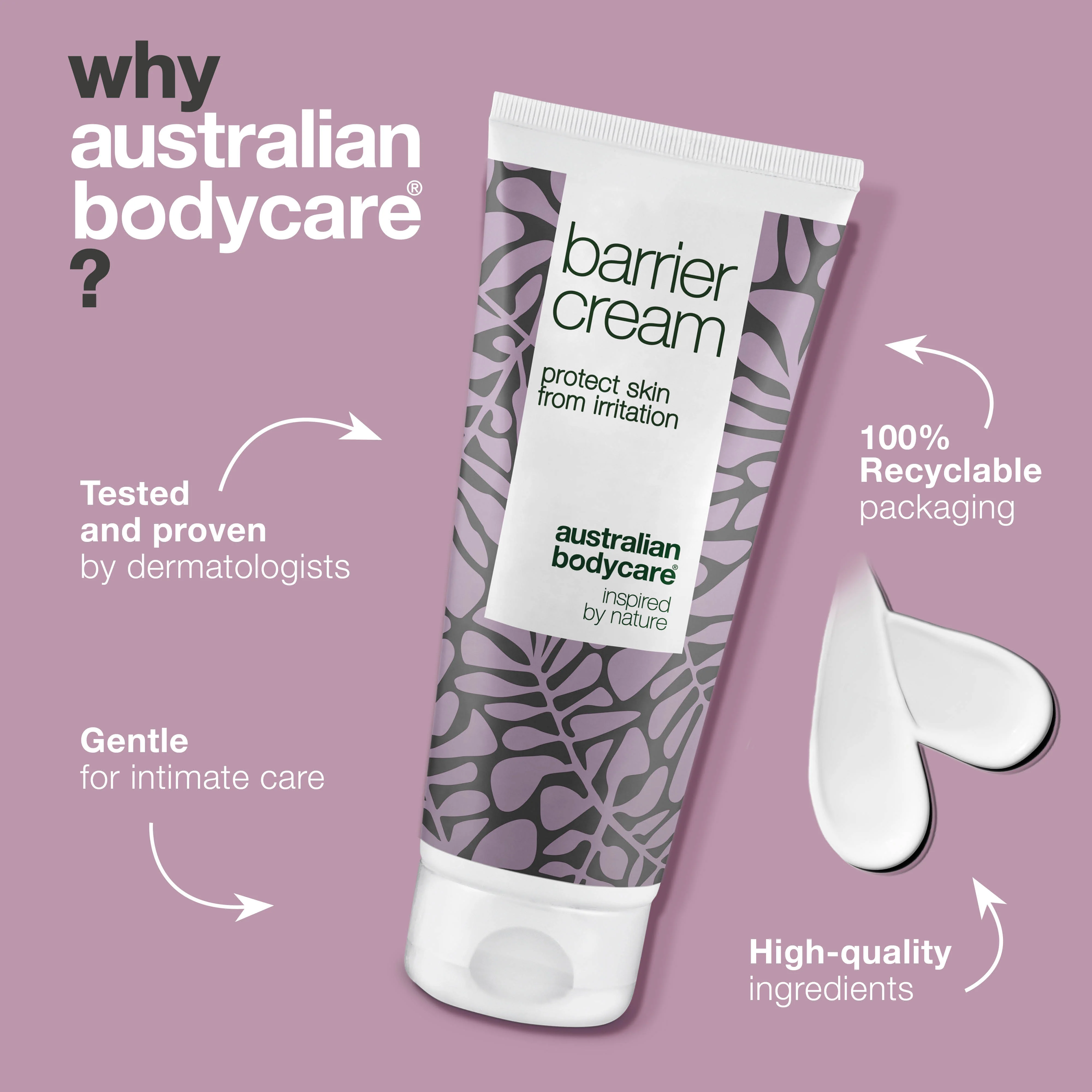 Intimate barrier cream for redness and discomfort — 100 ml cream protects the intimate area from irritation, moisture, and friction. Natural ingredients soothe and care for sensitive skin. - Image 4