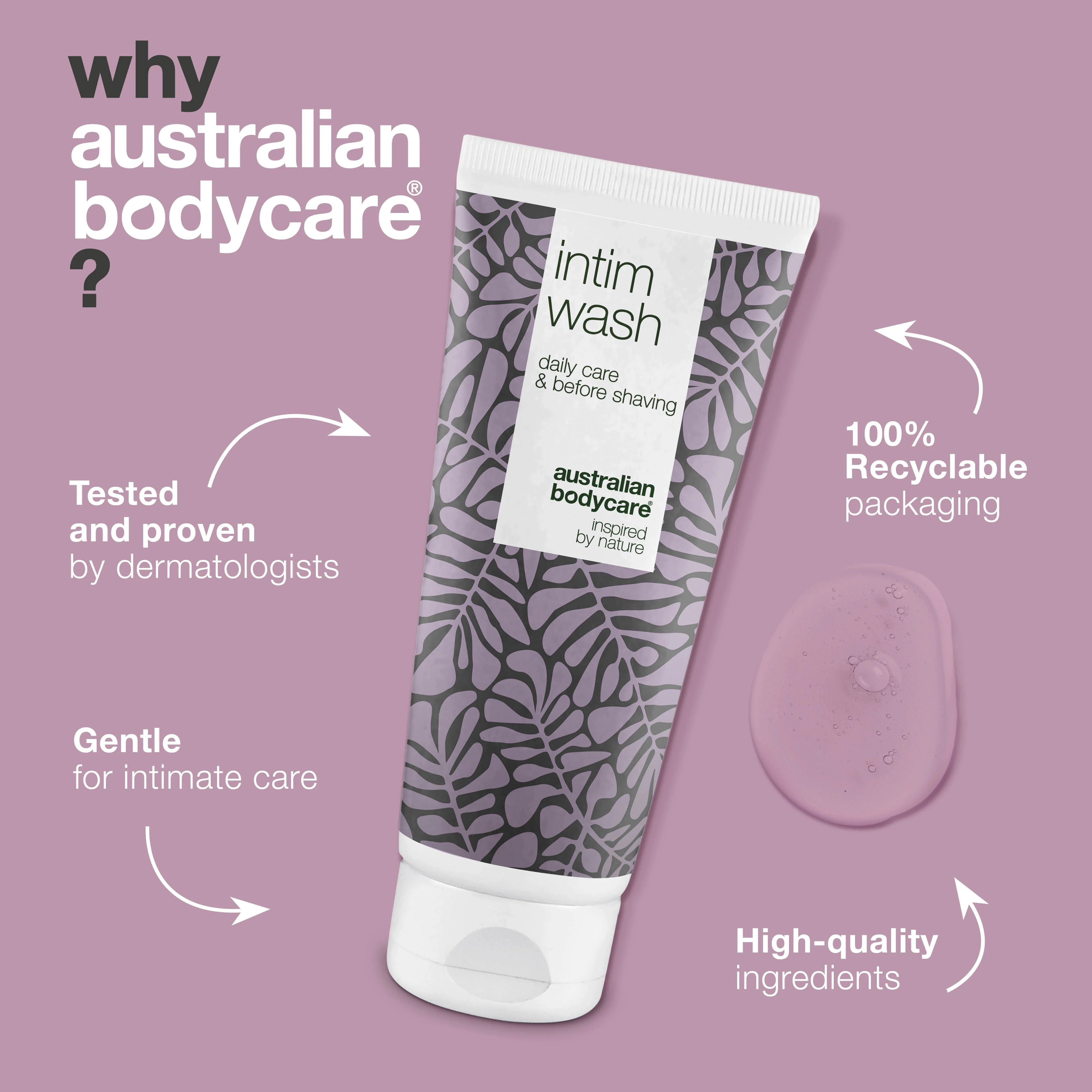 Intimate Wash for Odour and Itching — Daily intimate wash with natural ingredients to combat odour, itching, and irritation. Suitable for both men and women. - Image 4