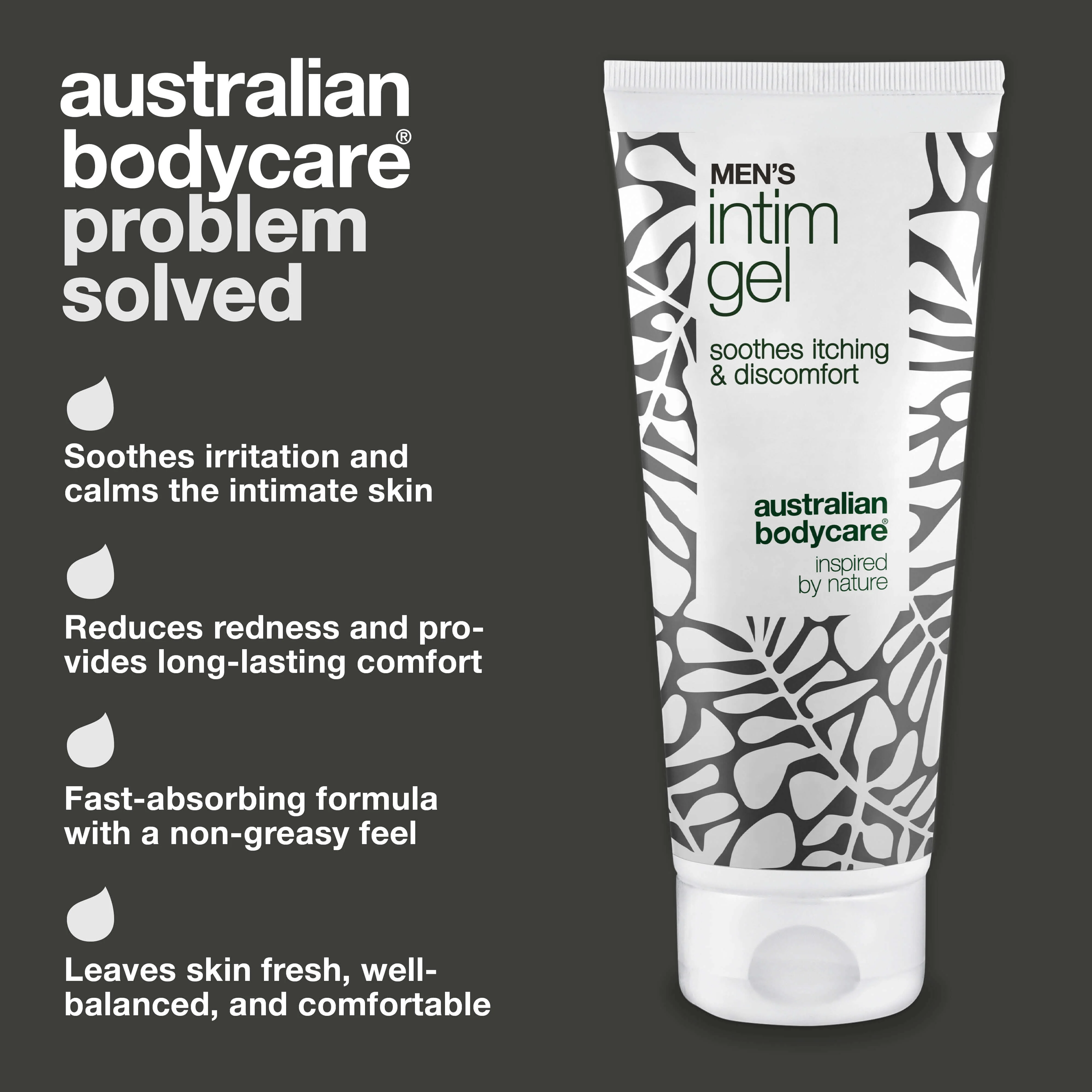 Men’s Intimate Gel – Relieves itching & irritation — Say goodbye to itching with Men’s Intimate Gel. Keeps skin fresh and balanced with a non-greasy, fast-absorbing formula. - Image 3