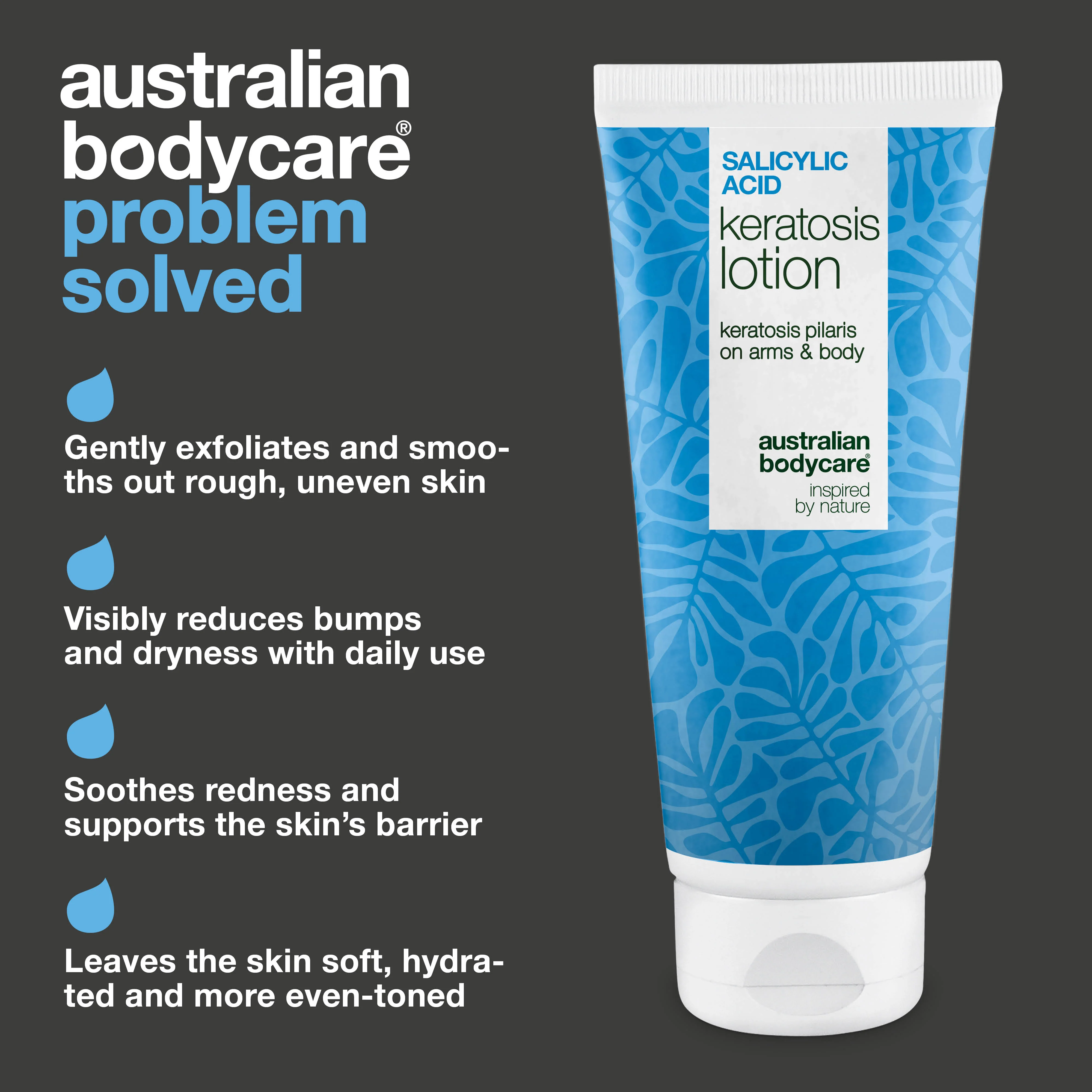 Body lotion for keratosis pilaris and rough, bumpy skin — Body lotion for keratosis pilaris and dryness. Smooths skin with salicylic acid, niacinamide, and zinc. - Image 3