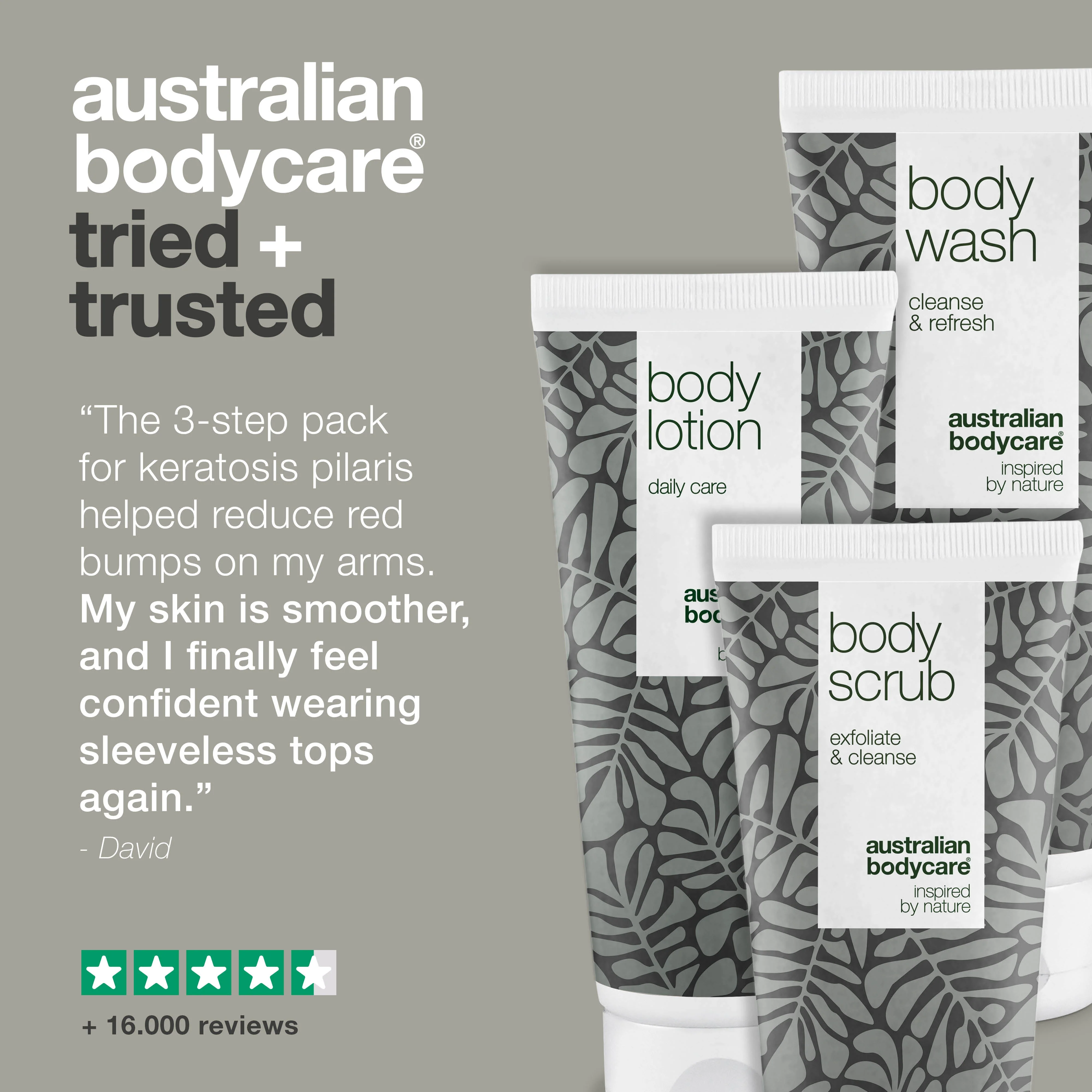 3–pack to care for keratosis pilaris — Minimize small bumps on skin and red spots caused by keratosis pilaris - Image 5
