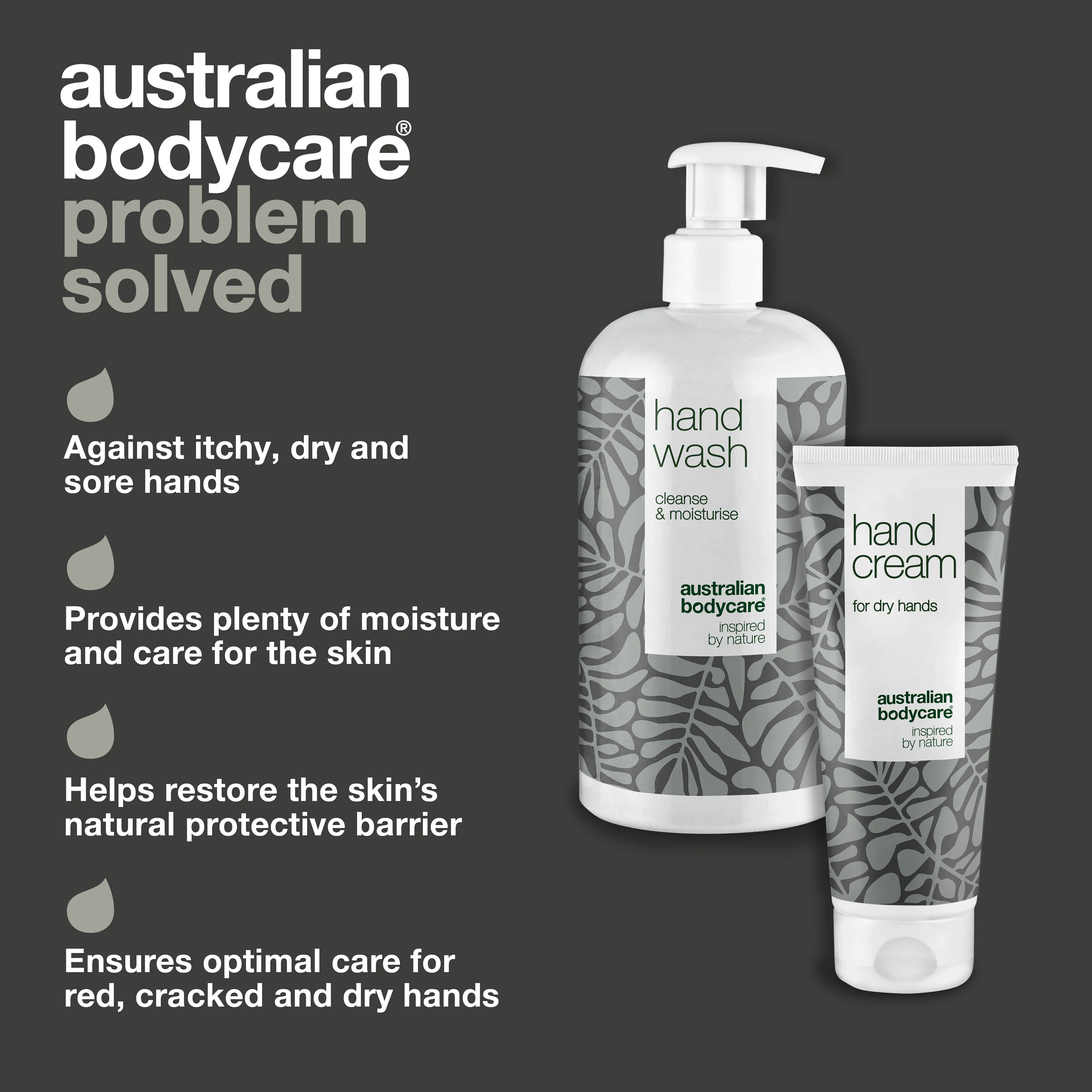 Kit against itchy hands with dry skin, and sore hands — Hand soap and hand cream for chapped, dry hands - Image 3