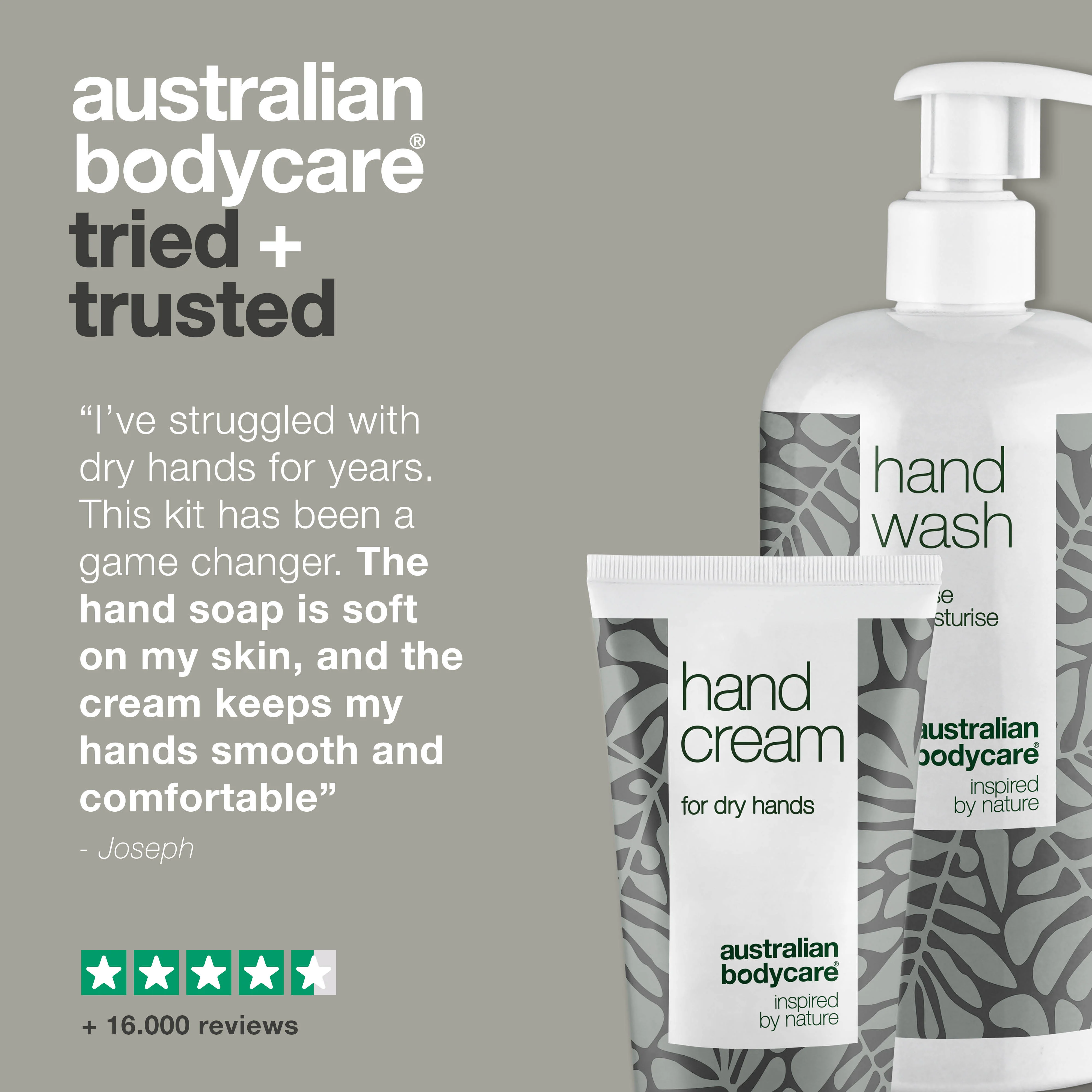 Kit against itchy hands with dry skin, and sore hands — Hand soap and hand cream for chapped, dry hands - Image 5