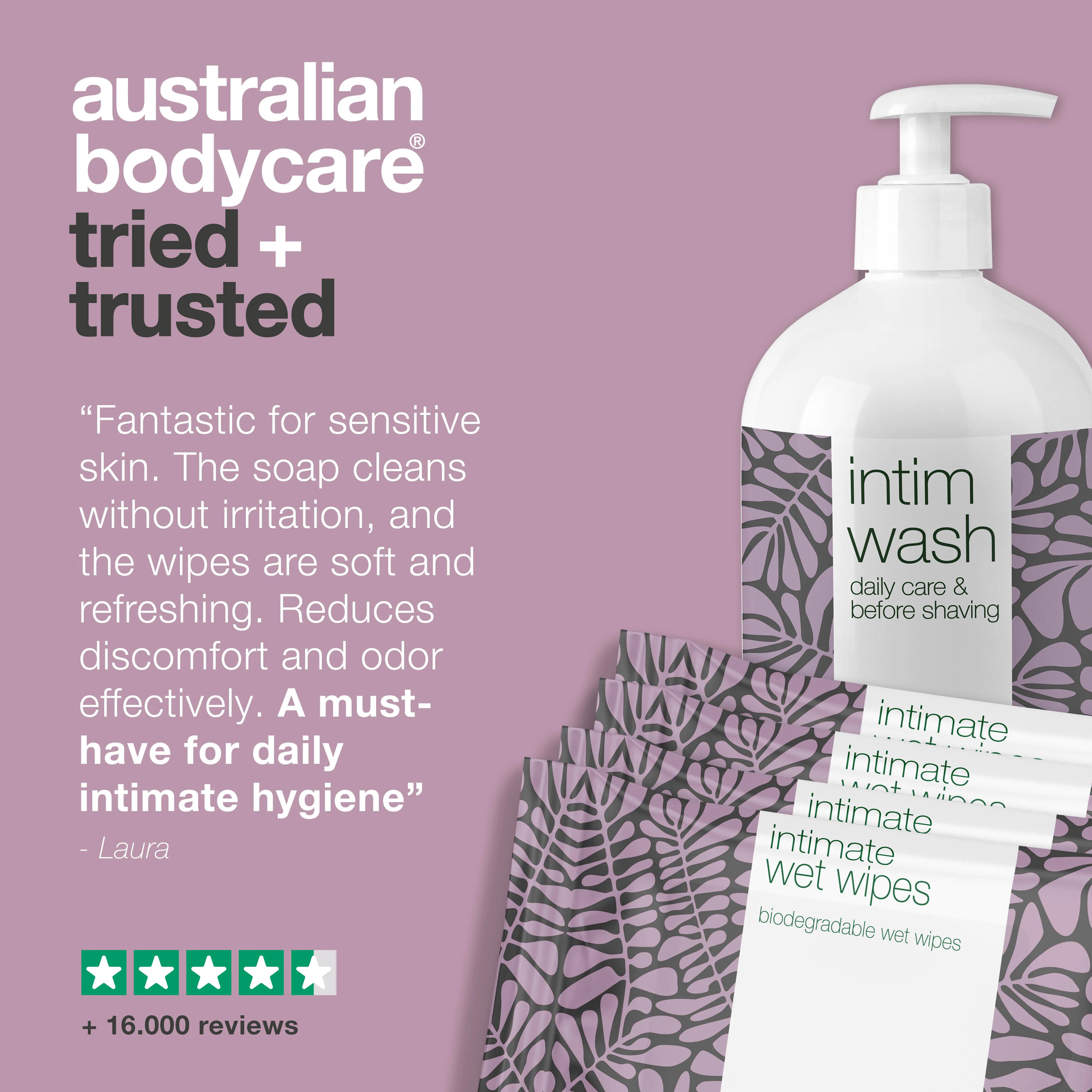 Kit for intimate care — Intimate soap and wet wipes for itch, burn and unwanted odour - Image 5