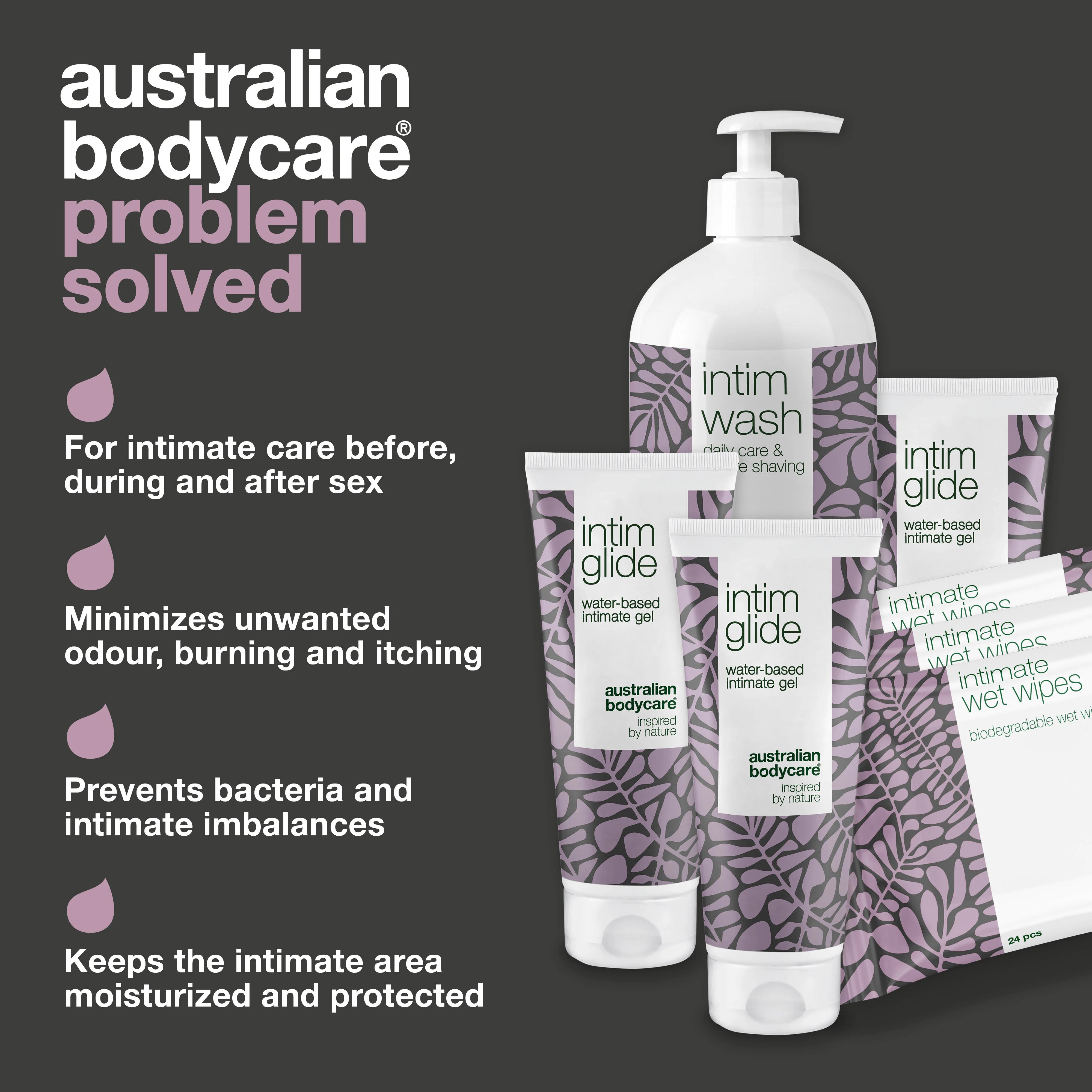 Kit for intimate care before, during and after sex — Intimate products for care of intimate discomforts before , during and after sex - Image 3