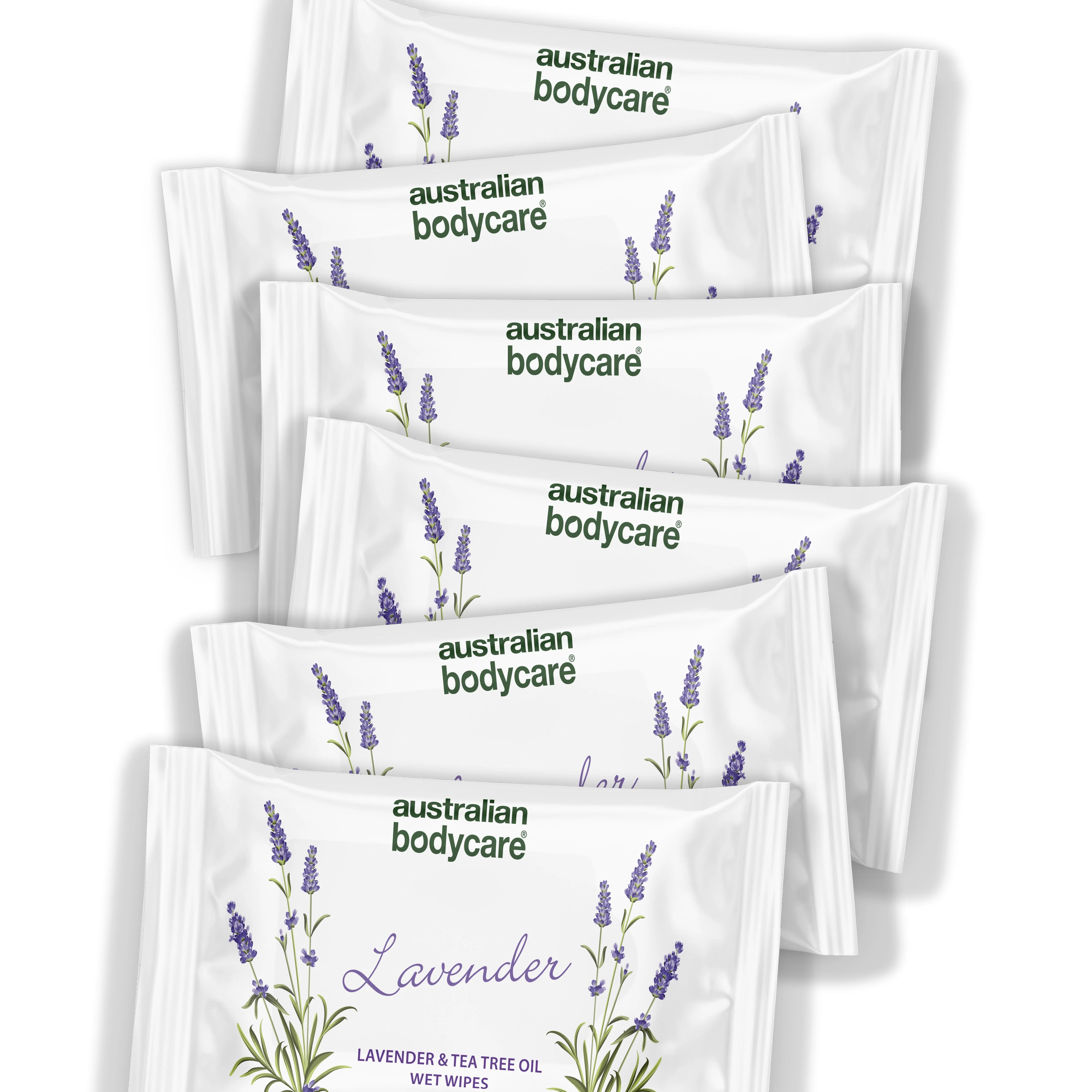 Wet wipes with Lavender & Tea Tree Oil — Biodegradable wipes for cleansing and moisturising the face and body - Image 8