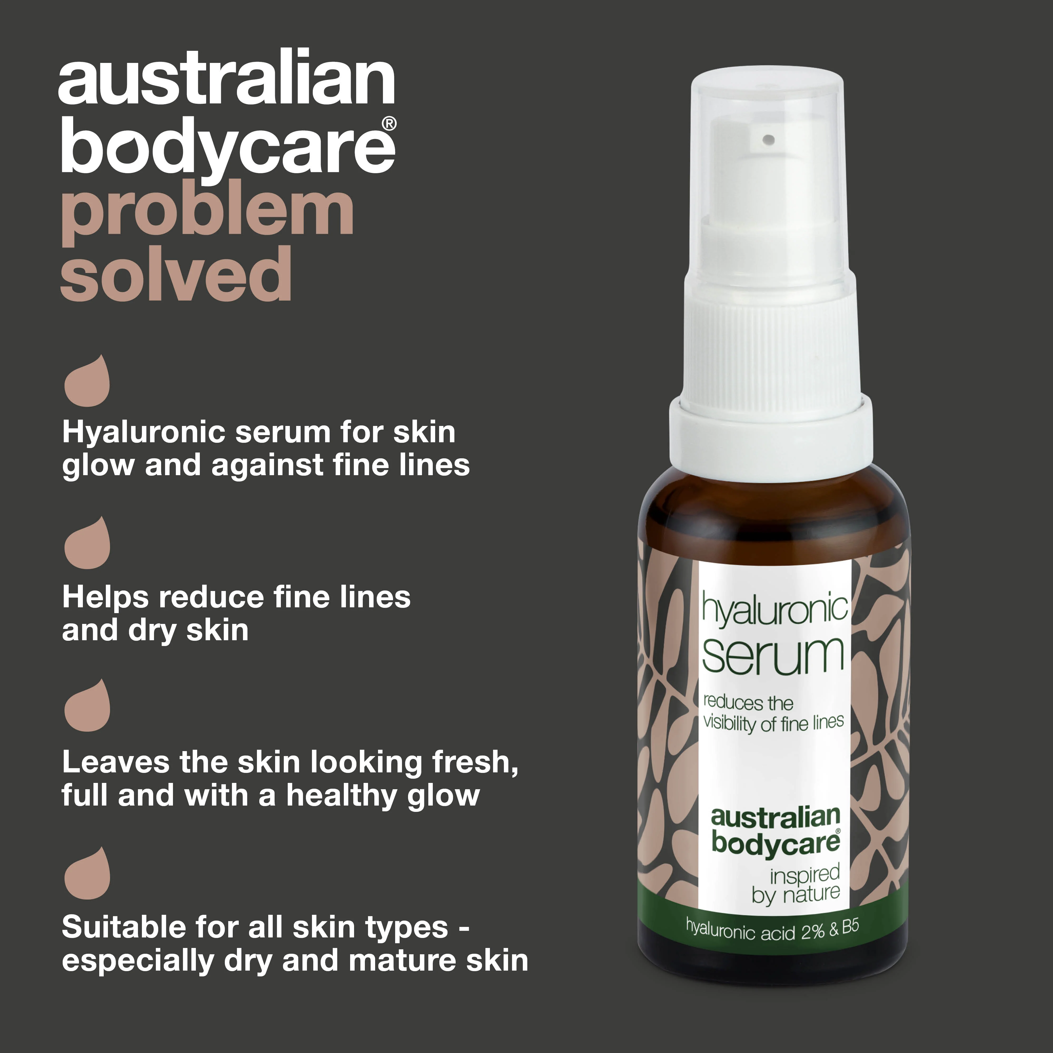 Hyaluronic Acid Serum 2% – Intense Moisture with B5 — Hyaluronic Acid Serum 2% deeply hydrates, reduces fine lines, and leaves skin soft and smooth. Perfect for all skin types. - Image 3