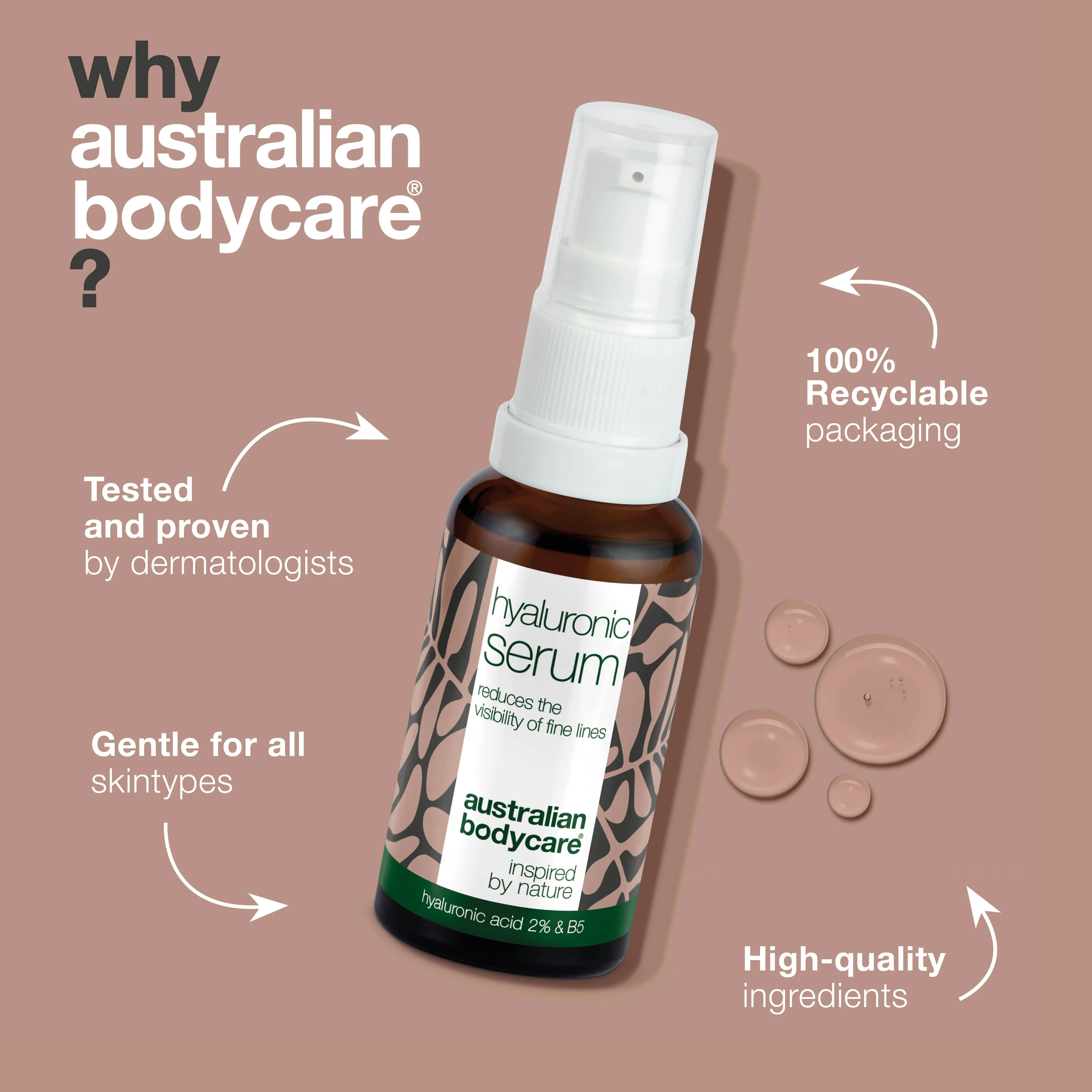 Hyaluronic Acid Serum 2% – Intense Moisture with B5 — Hyaluronic Acid Serum 2% deeply hydrates, reduces fine lines, and leaves skin soft and smooth. Perfect for all skin types. - Image 4