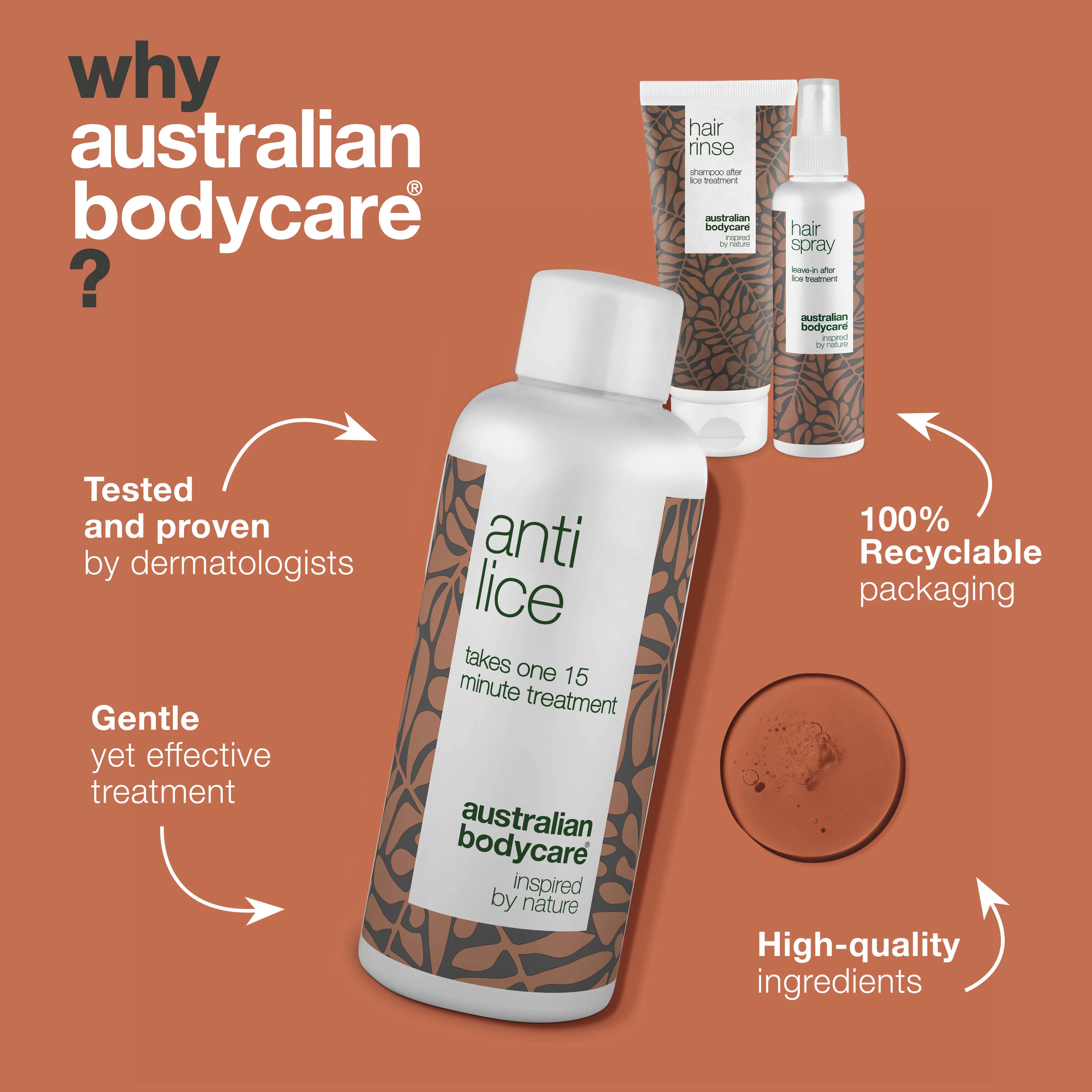Australian Bodycare Head Lice Treatment Kit — 3 products for fast control of lice - Image 4