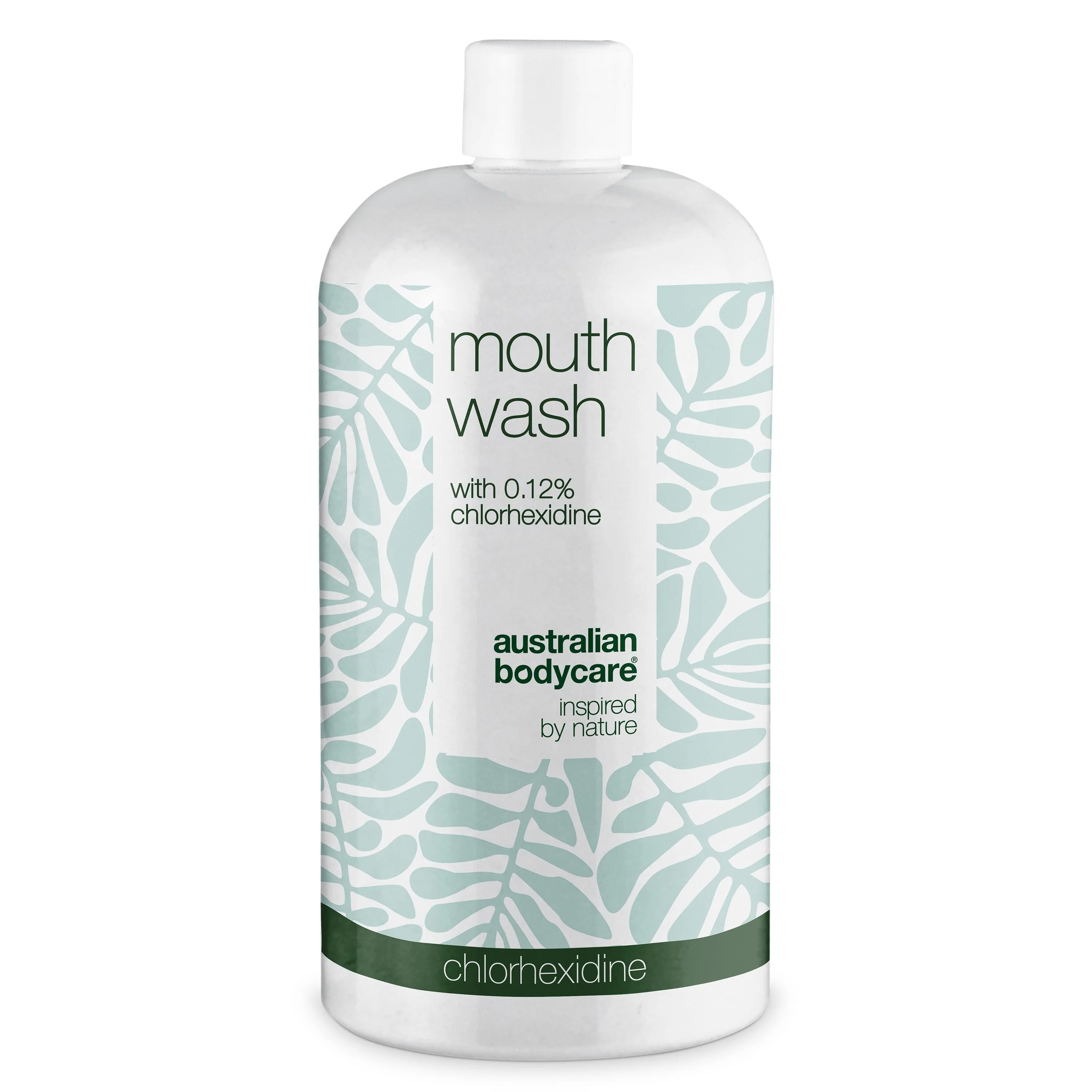 Chlorhexidine mouthwash 0.12% with Tea Tree Oil — Mouthwash for daily care of sore gums, periodontal disease and bad breath