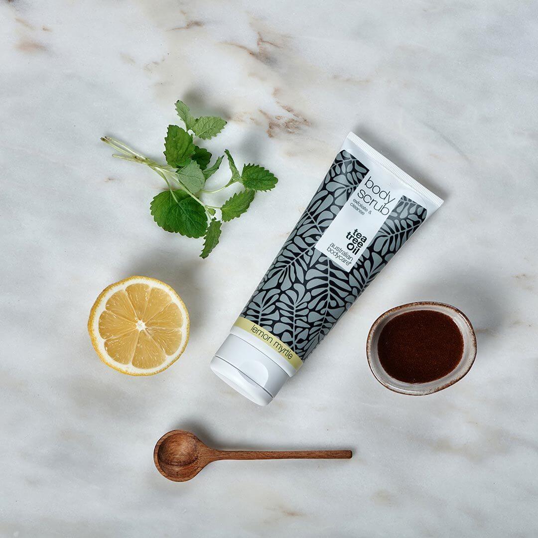 3 Body Scrubs - offer pack — Package offer with 3 Body Scrubs (200 ml): Tea Tree Oil & Lemon Myrtle - Image 3