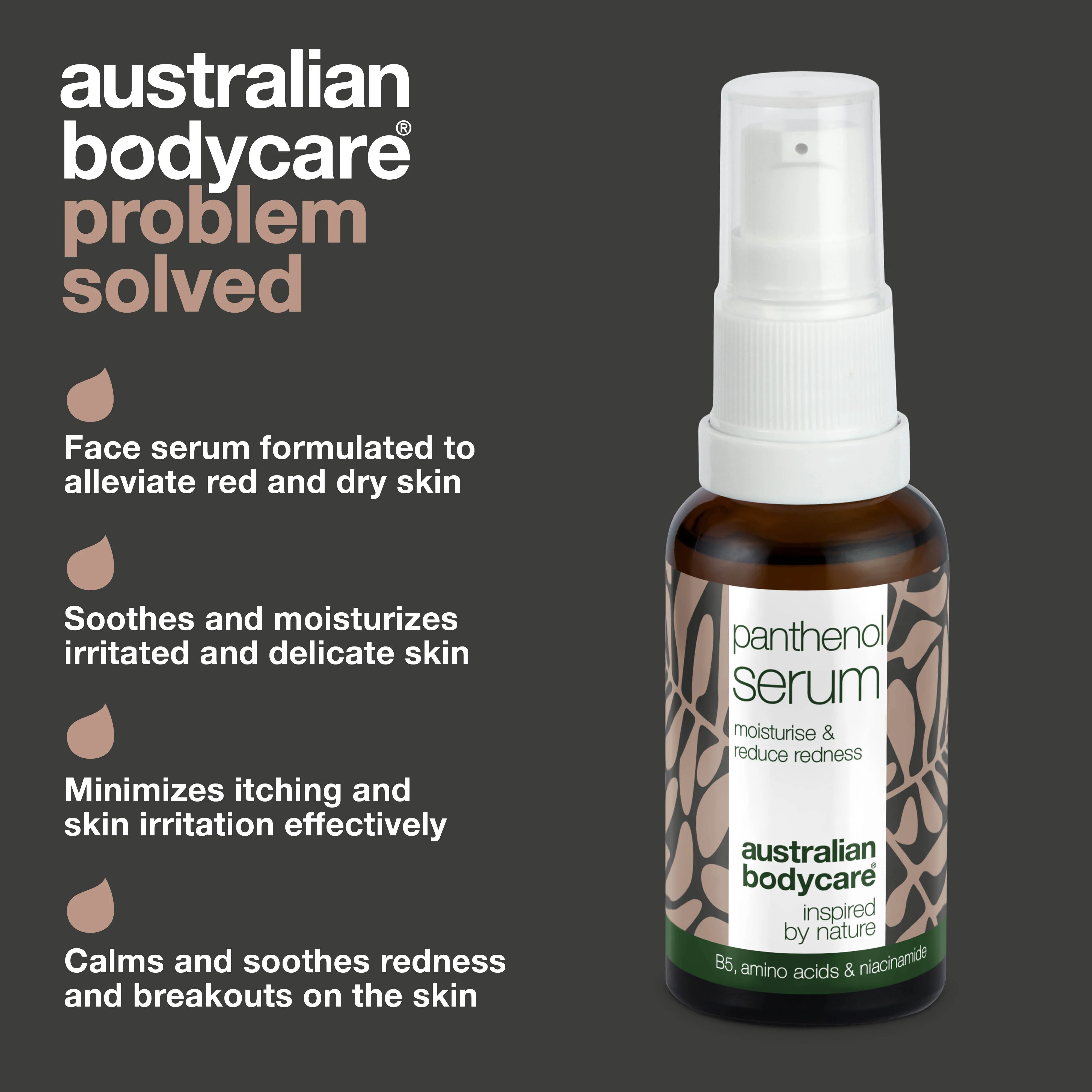Panthenol Serum – Soothing care for redness & rosacea — Panthenol Serum hydrates and soothes redness, rosacea & dry skin. Strengthens the skin barrier & reduces irritation. Perfect for sensitive skin. - Image 3