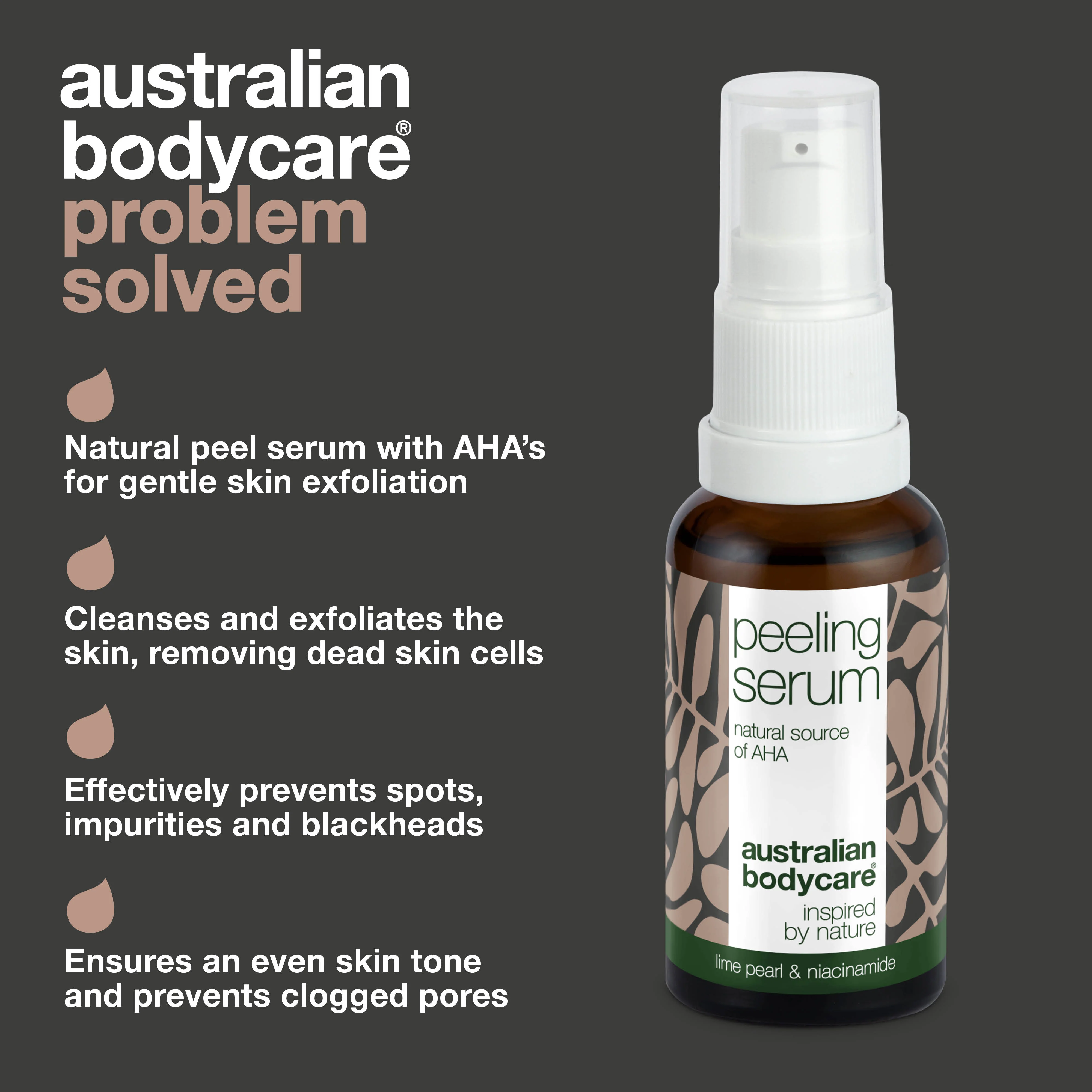 AHA Peeling Serum – Exfoliates for smoother and fresher skin — AHA Peeling Serum removes dead skin cells, evens texture, and boosts glow. With Lime Pearl, Niacinamide, and Allantoin. - Image 3