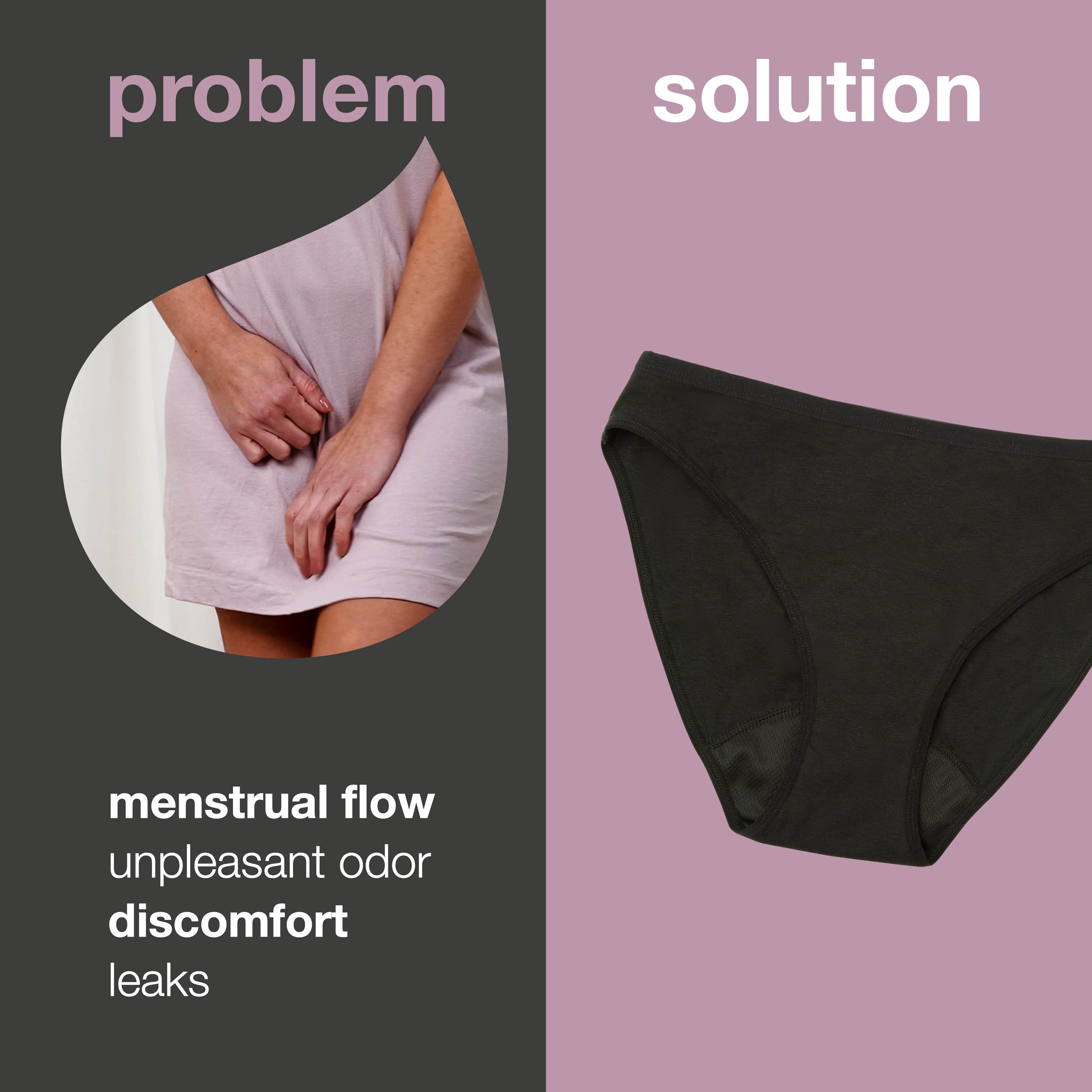 Period Underwear – Say Goodbye to Pads and Tampons — Try period pants for ultimate comfort and protection. Reusable and perfect for day or night. Stay dry and worry-free. - Image 2