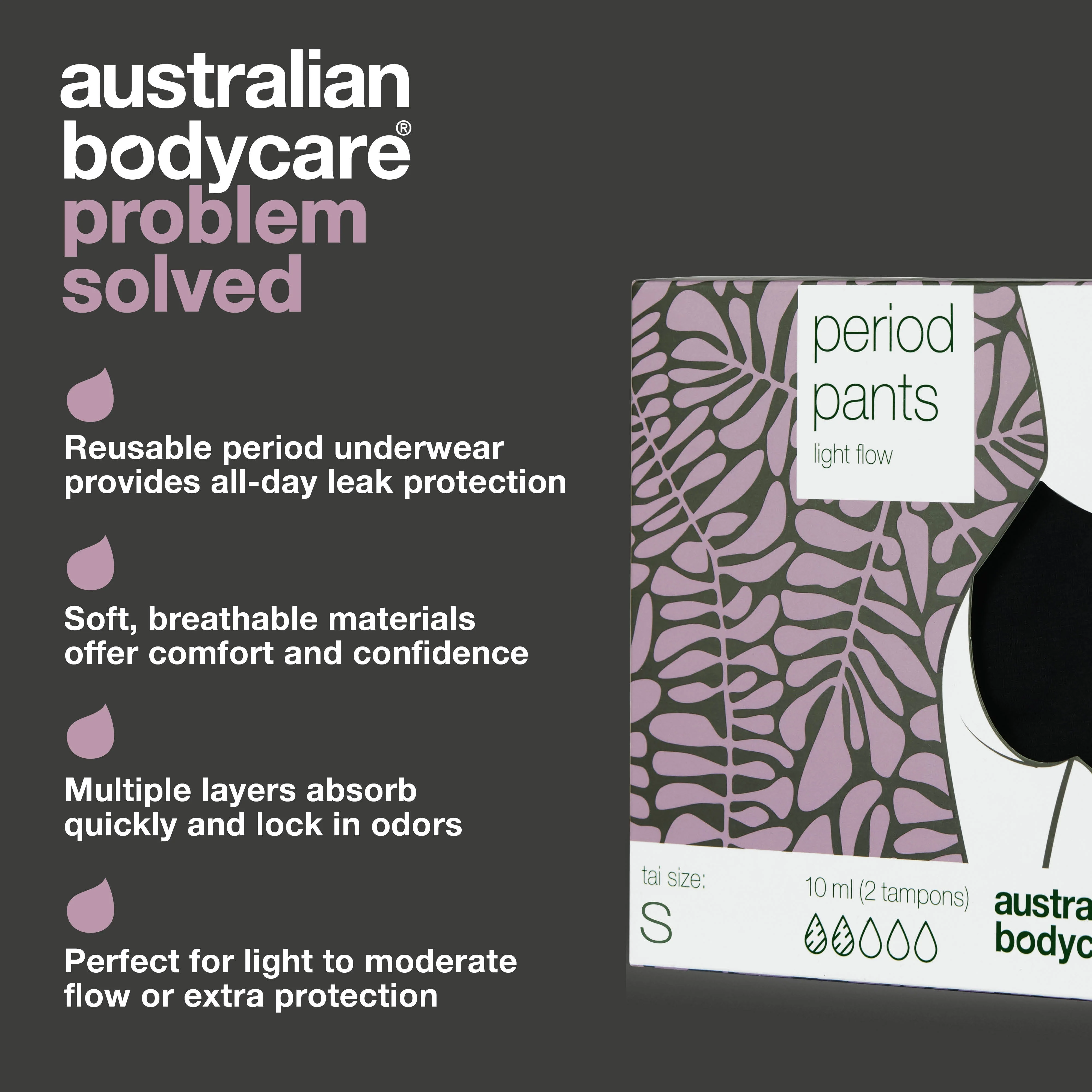 Period Underwear – Say Goodbye to Pads and Tampons — Try period pants for ultimate comfort and protection. Reusable and perfect for day or night. Stay dry and worry-free. - Image 3