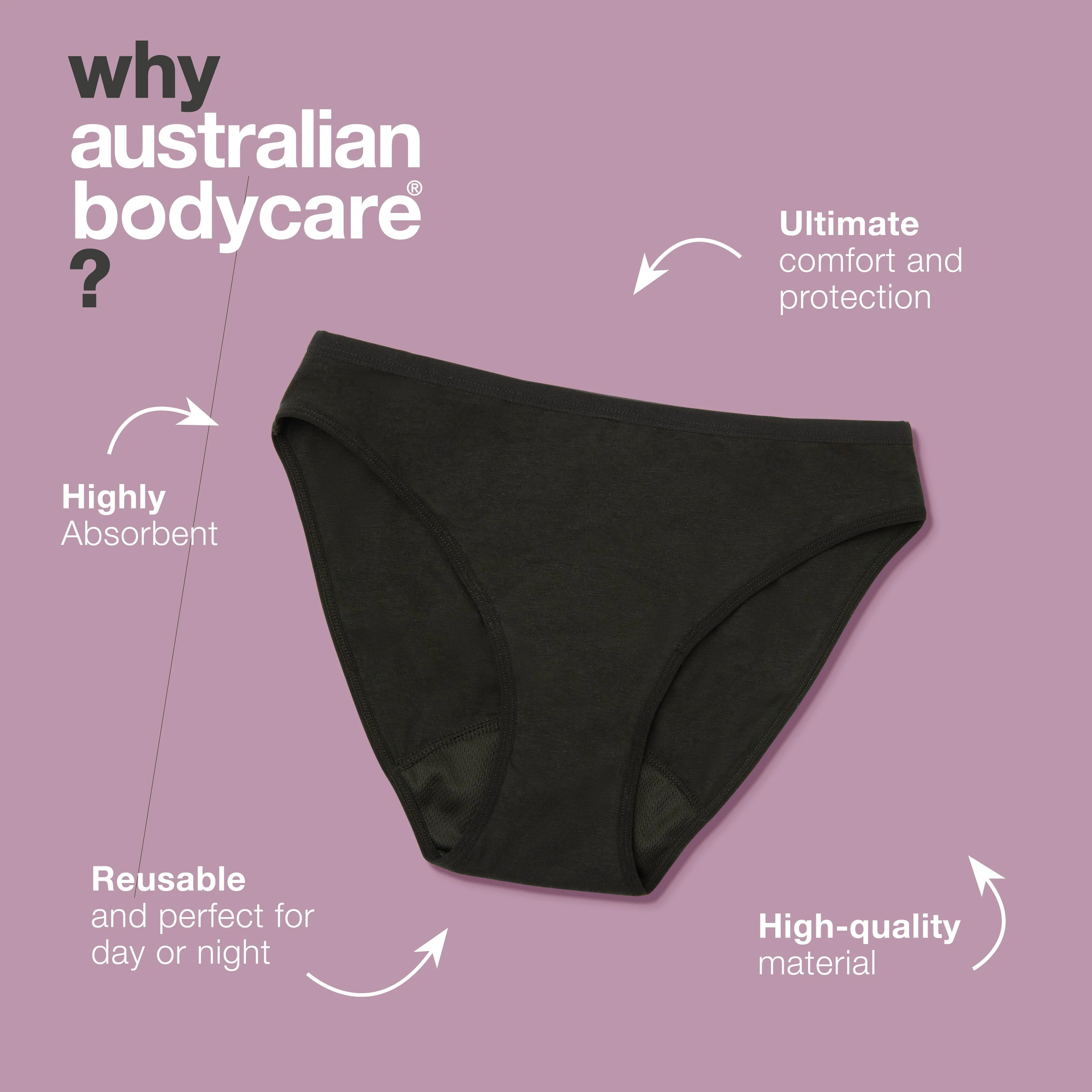 Period Underwear – Say Goodbye to Pads and Tampons — Try period pants for ultimate comfort and protection. Reusable and perfect for day or night. Stay dry and worry-free. - Image 4