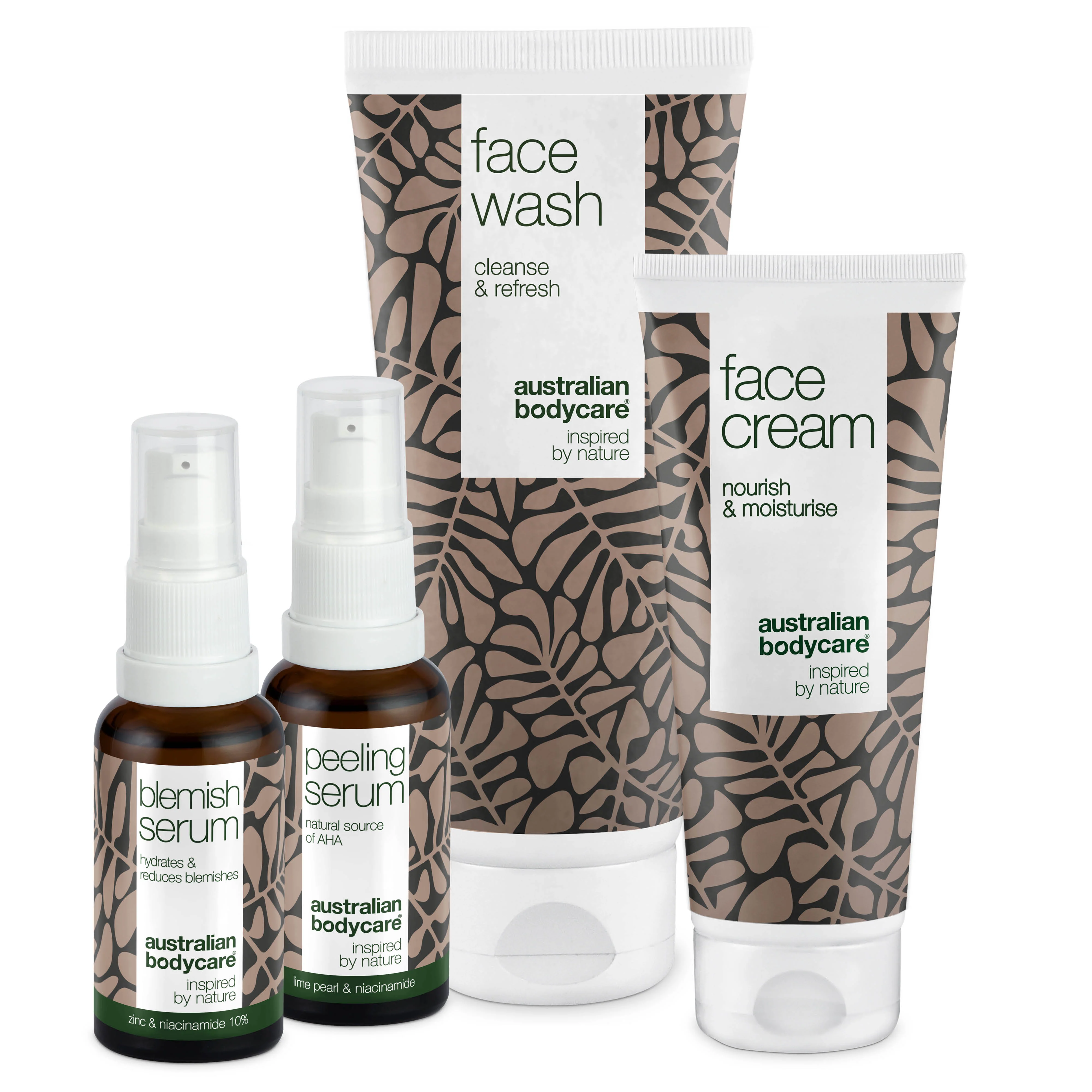Pigmentation package — Reduces pigmentation problems on the face