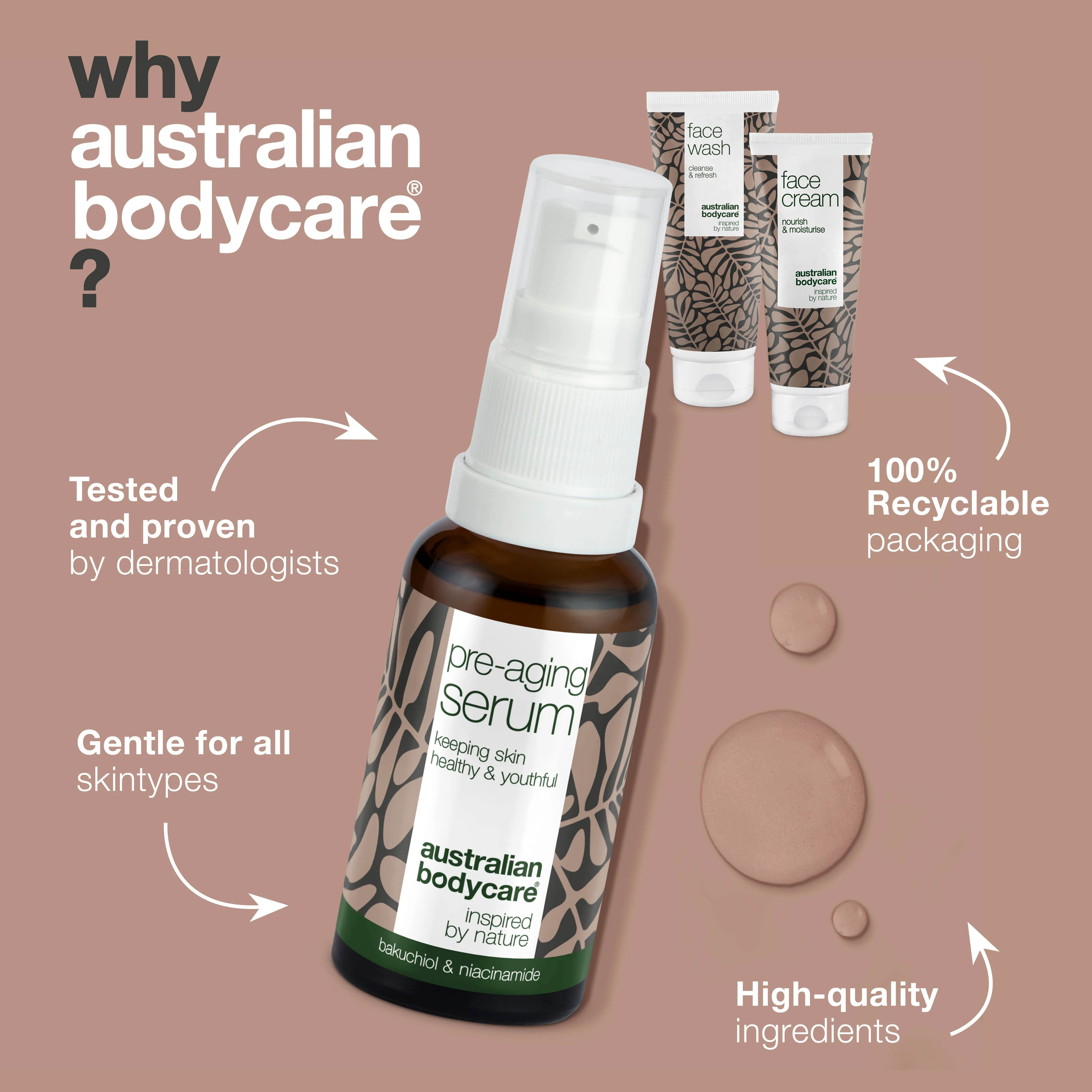 Pre–aging skincare set for wrinkle prevention — 3 anti aging products for young skin to prevent wrinkles - Image 4