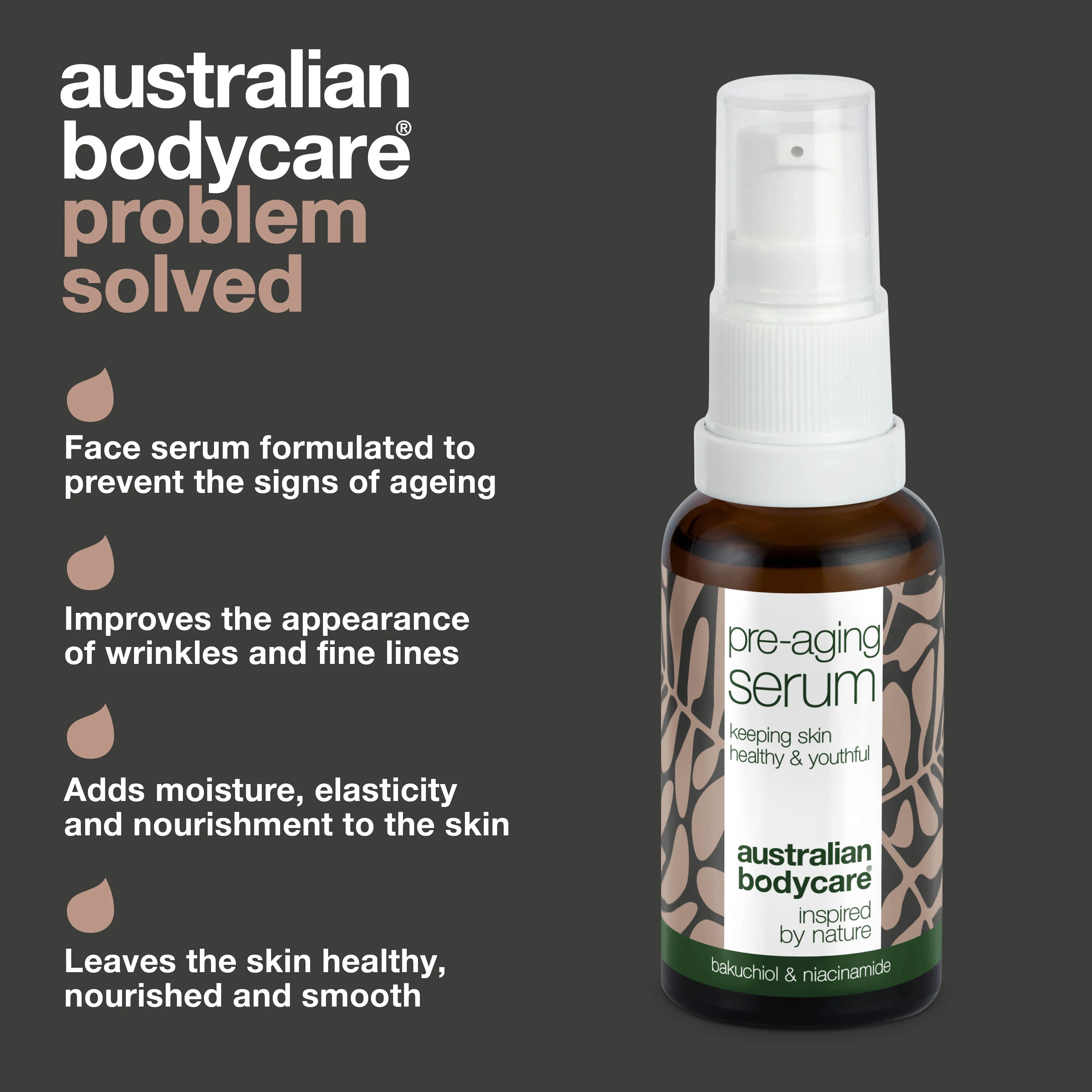 Pre-aging Serum – Prevents wrinkles and fine lines — Pre-aging Serum fights signs of aging and firms the skin with Peptides, Caffeine, and Hyaluronic Acid. Smooths lines and provides intense hydration - Image 3
