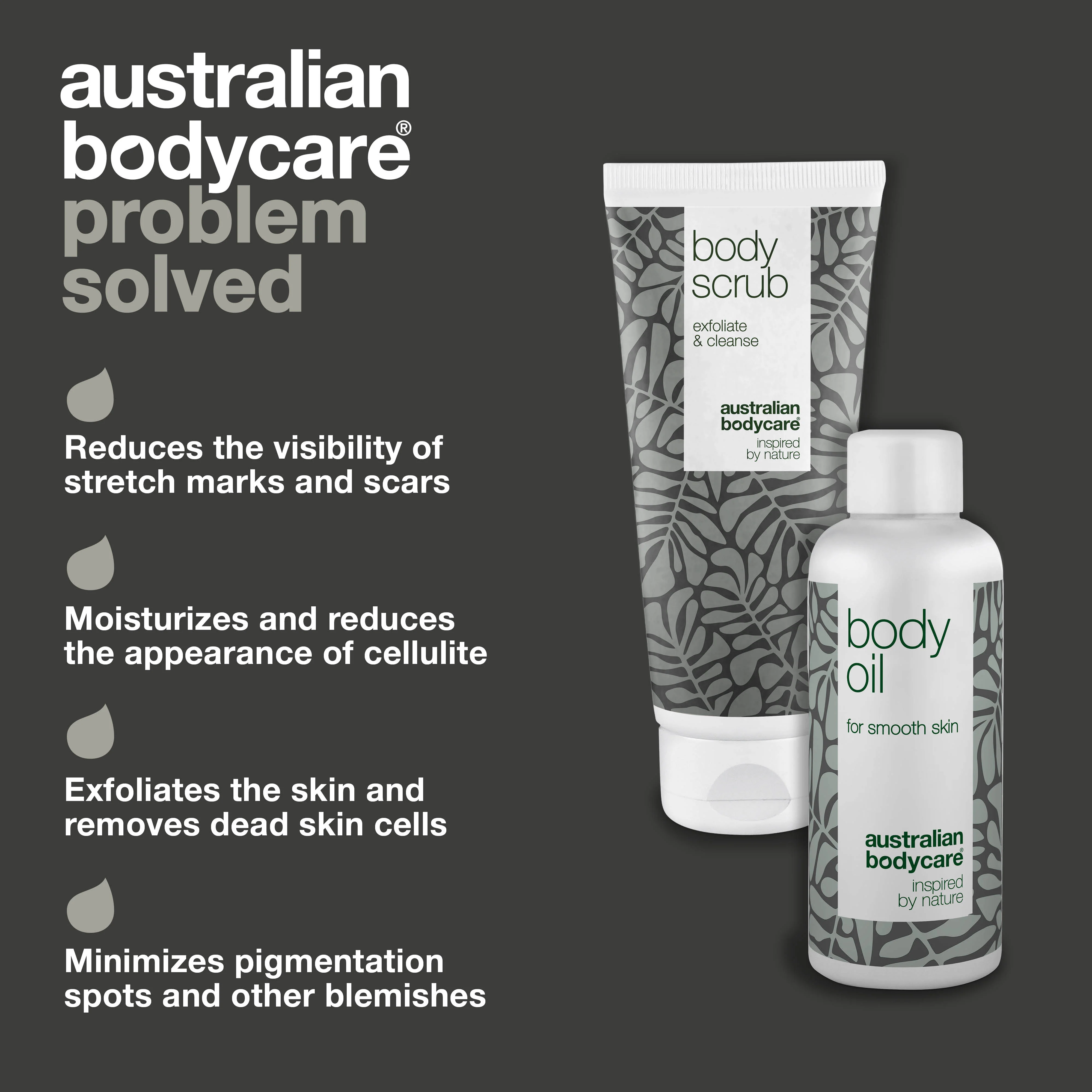Pregnancy package for the pregnant woman with 2 products — Reduces the visibility of stretch marks and is used for the care of orange peel skin - Image 3