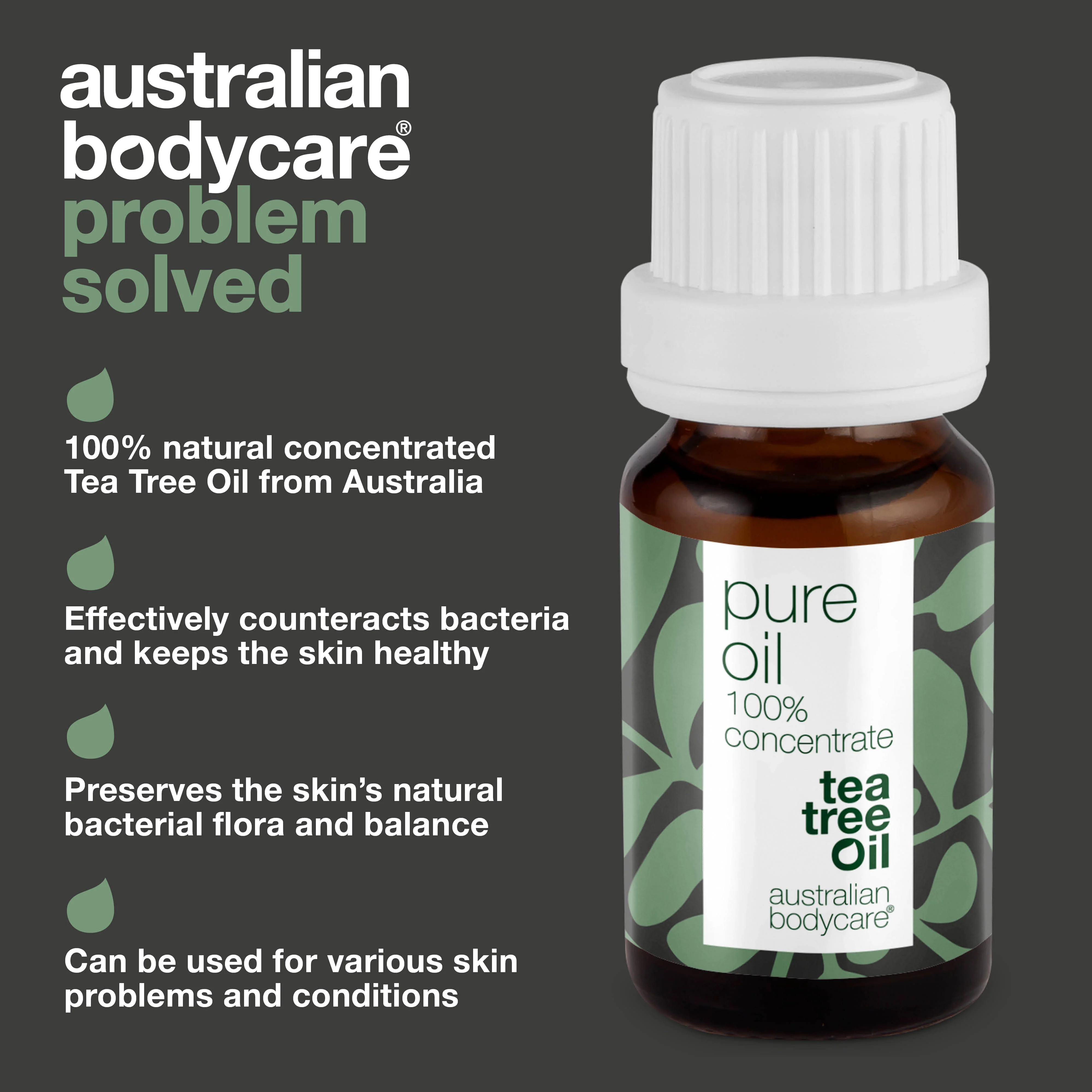 Pure Tea Tree Oil for skin problems — 100% natural and concentrated Tea Tree Oil from Australia - Image 3