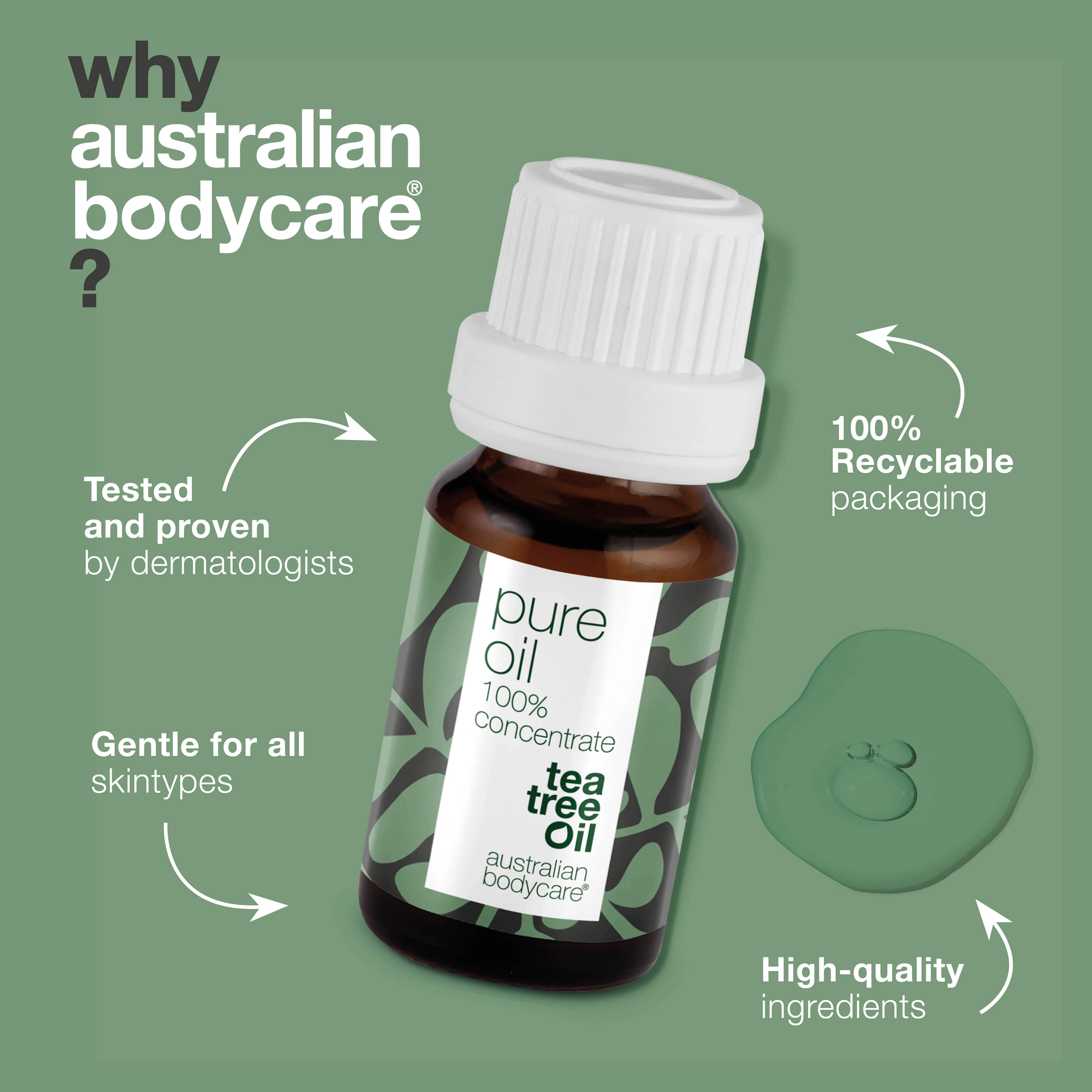 Pure Tea Tree Oil for skin problems — 100% natural and concentrated Tea Tree Oil from Australia - Image 4